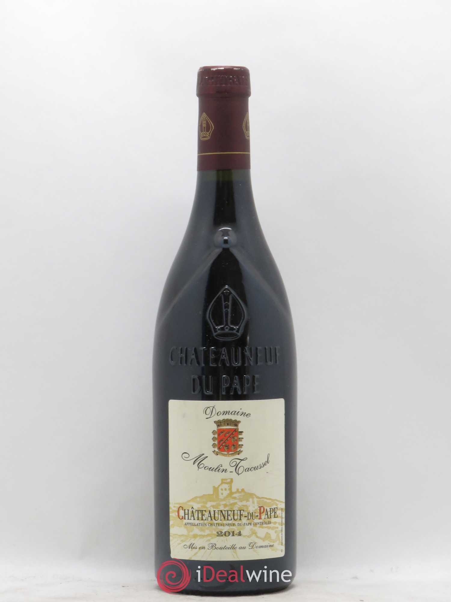 Châteauneuf-du-Pape Domaine Moulin Tacussel 2014 - Posten von 1 Flasche - 0