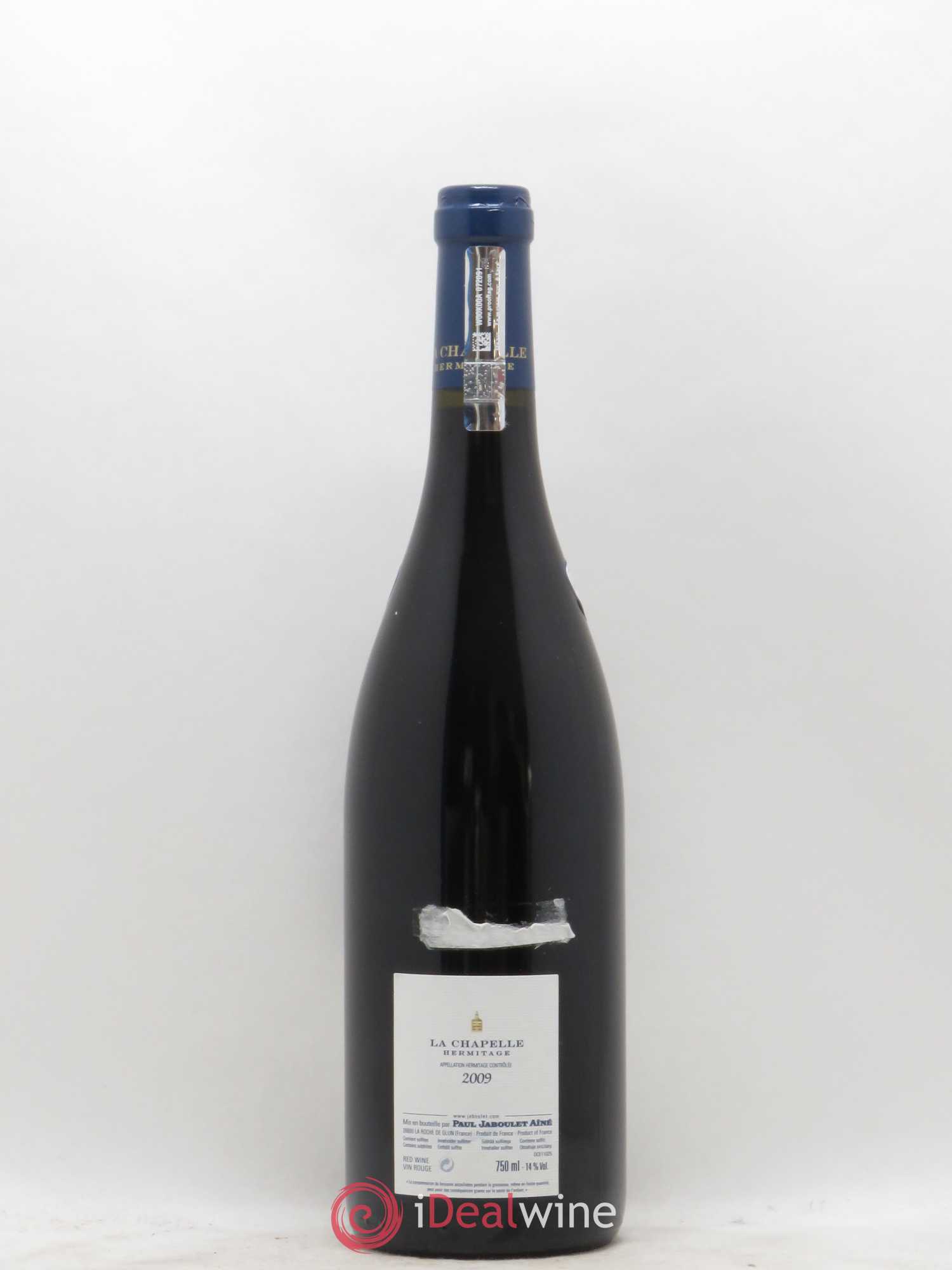 Hermitage La Chapelle Paul Jaboulet Ainé 2009 - Lot de 1 bouteille - 1