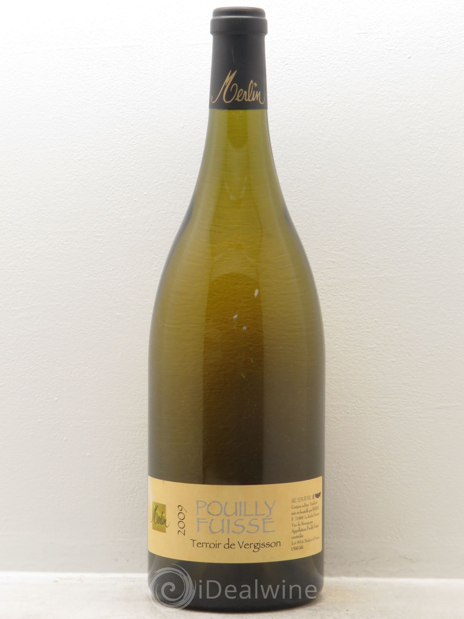 Pouilly-Fuissé Terroir de Vergisson - Domaine Merlin 2009 - Posten von 1 Magnum - 0