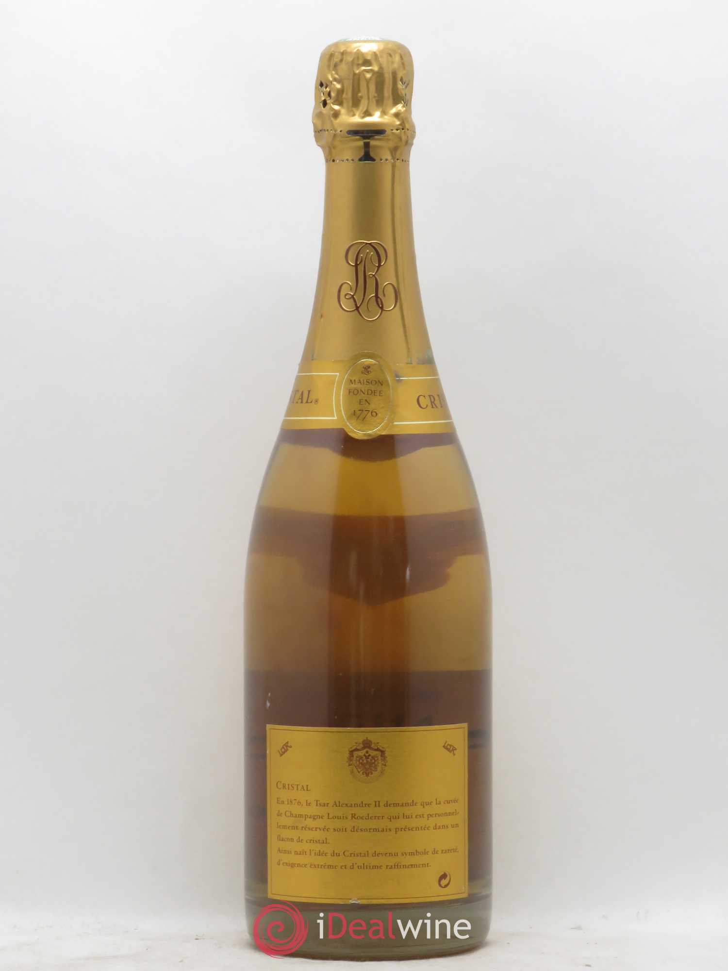 Cristal Louis Roederer 1993 - Lot de 1 bouteille - 1