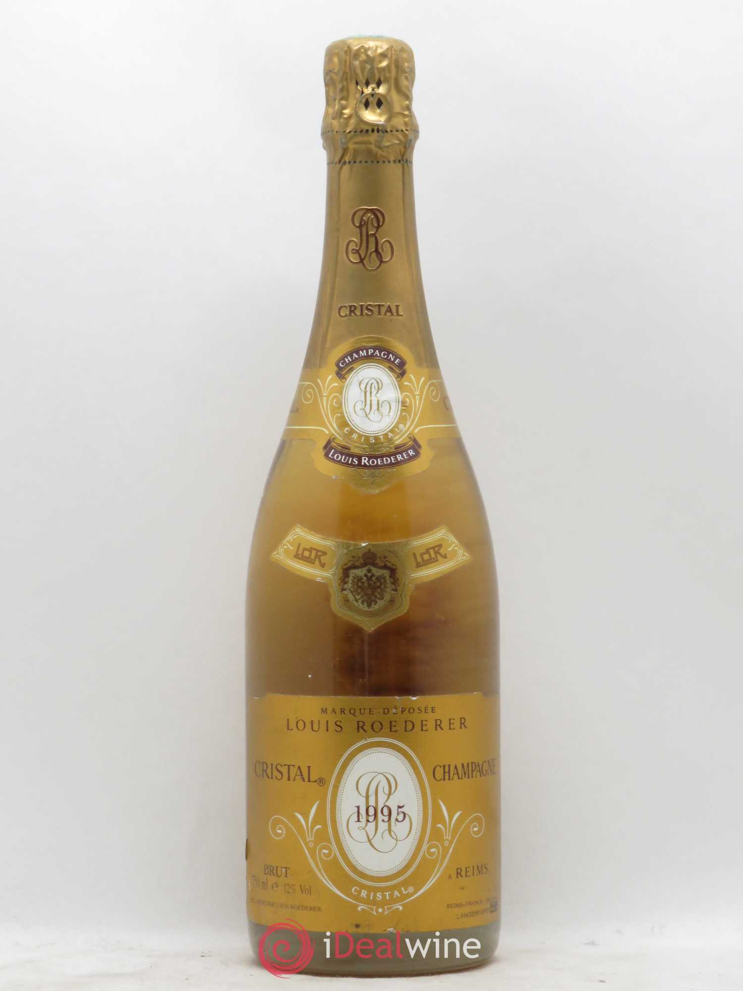 Cristal Louis Roederer 1995 - Lot de 1 bouteille - 0