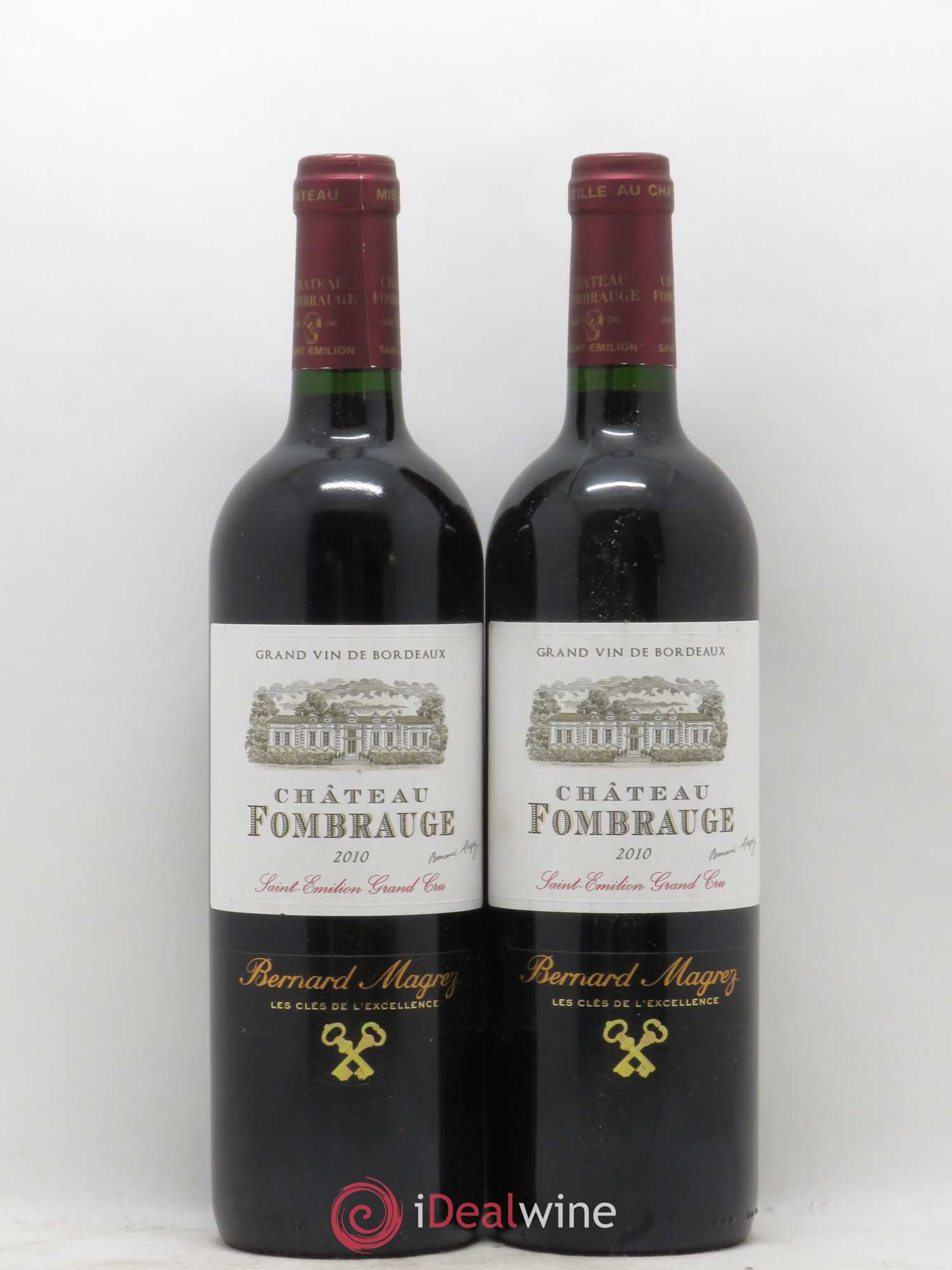 Château Fombrauge Grand Cru Classé 2010 - Lot de 2 bouteilles - 0