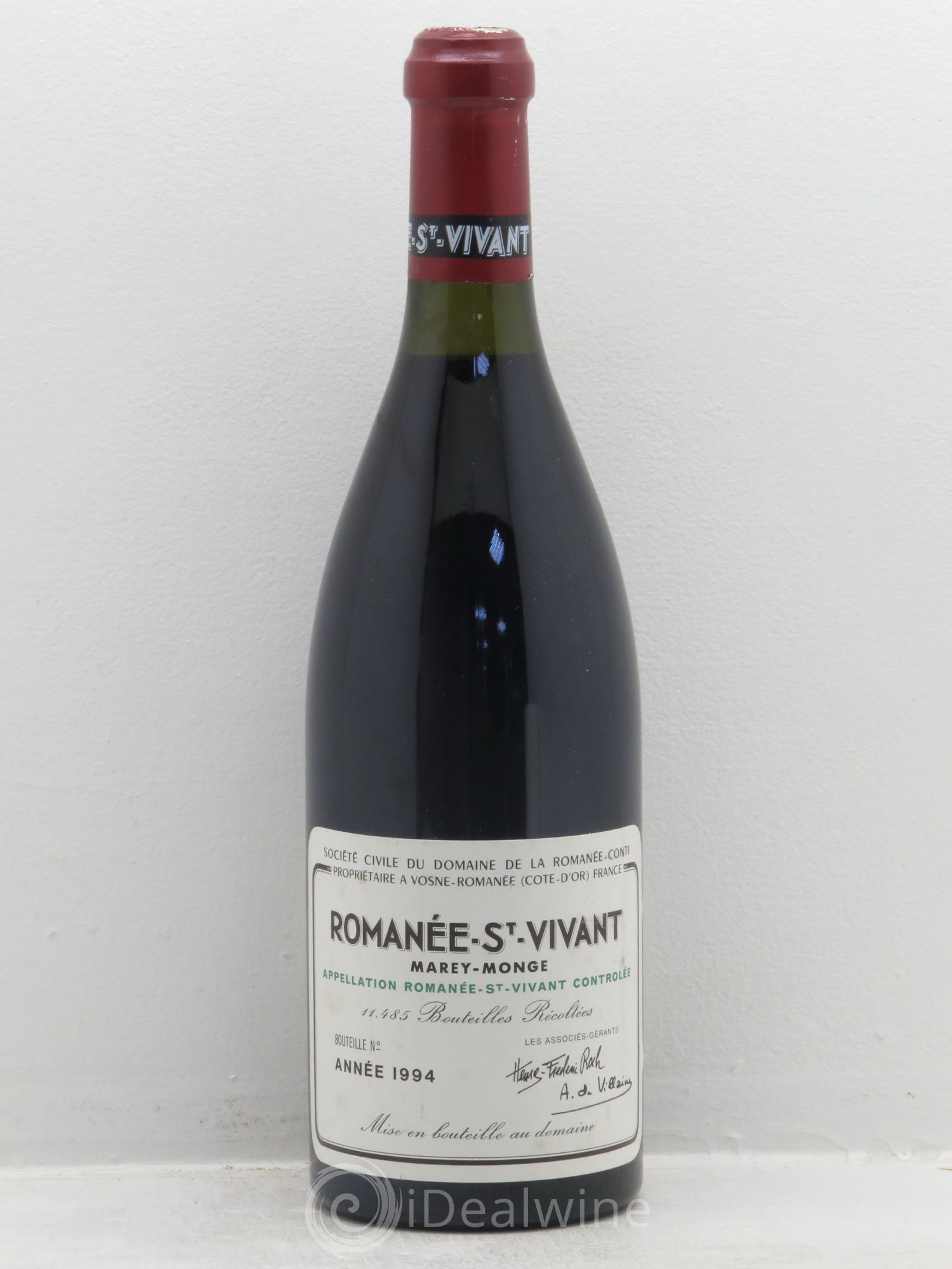 Romanée-Saint-Vivant Grand Cru Domaine de la Romanée-Conti 1994 - Lot de 1 bouteille - 0