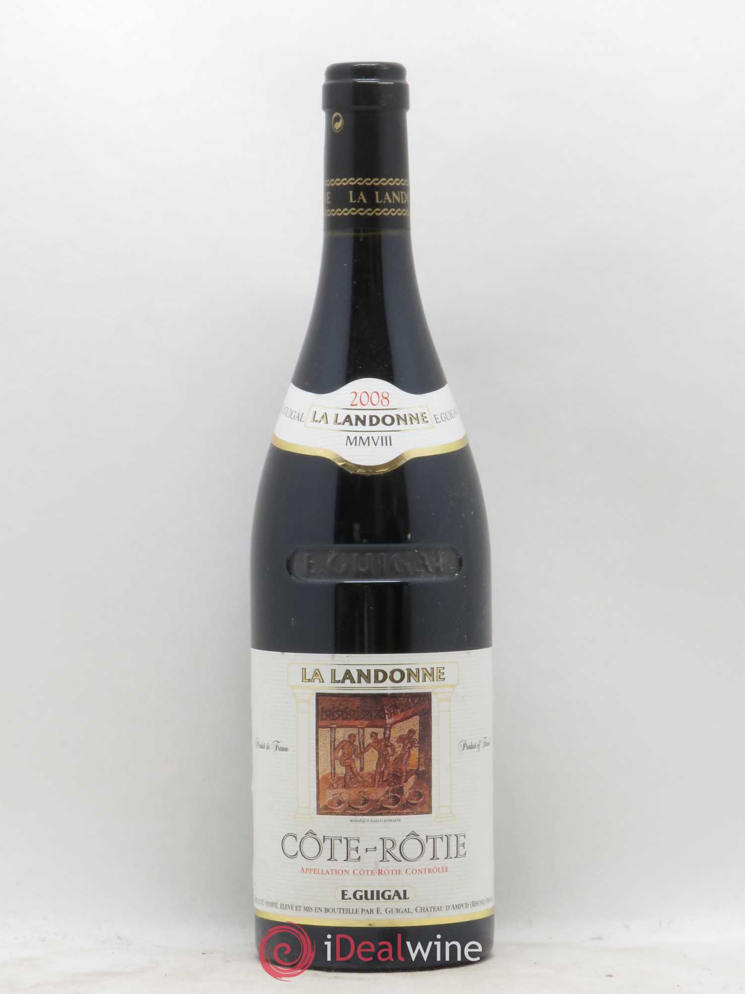 Côte-Rôtie La Landonne Guigal 2008 - Lot de 1 bouteille - 0