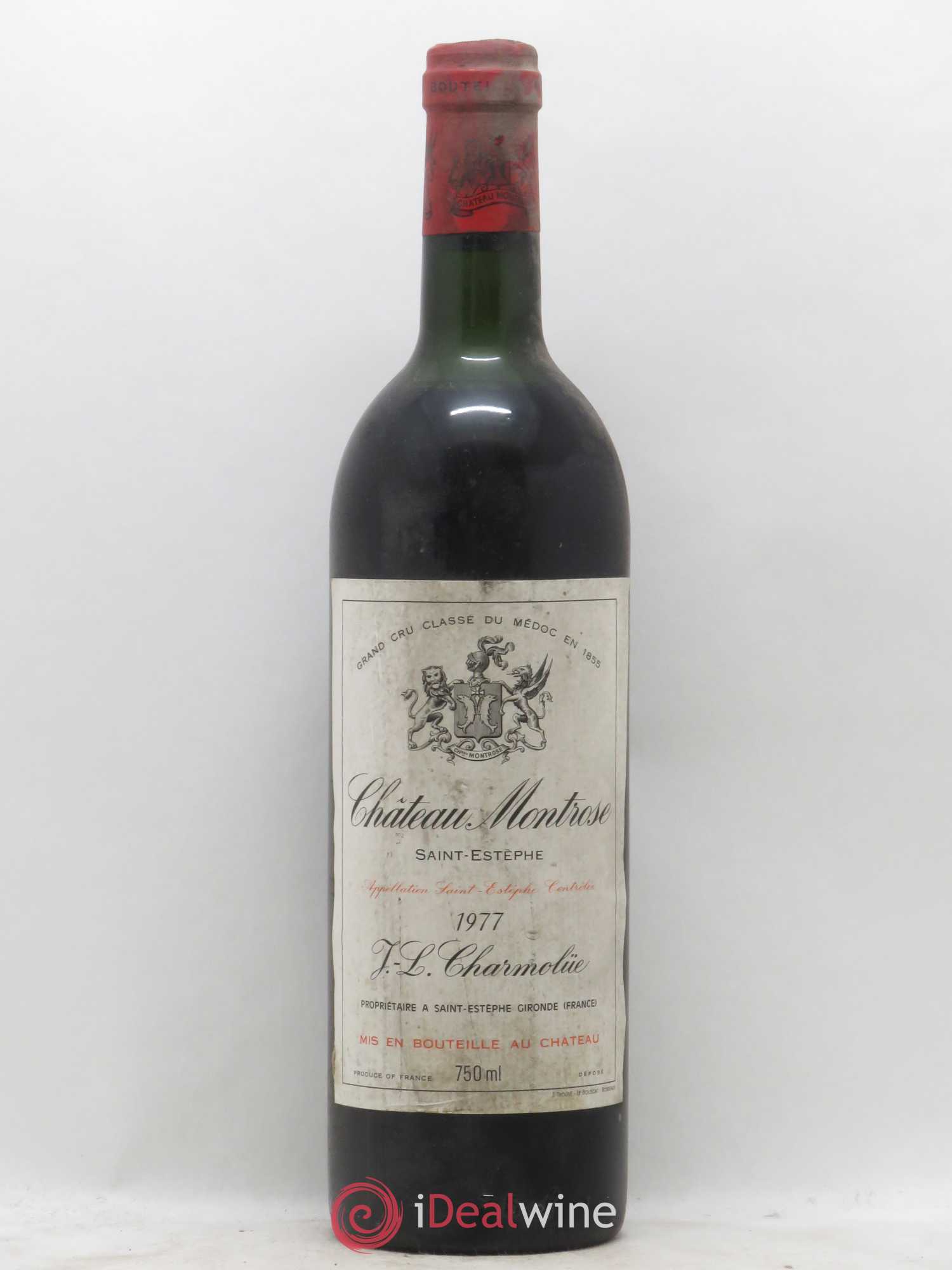 Château Montrose 2ème Grand Cru Classé 1977 - Lot de 1 bouteille - 0