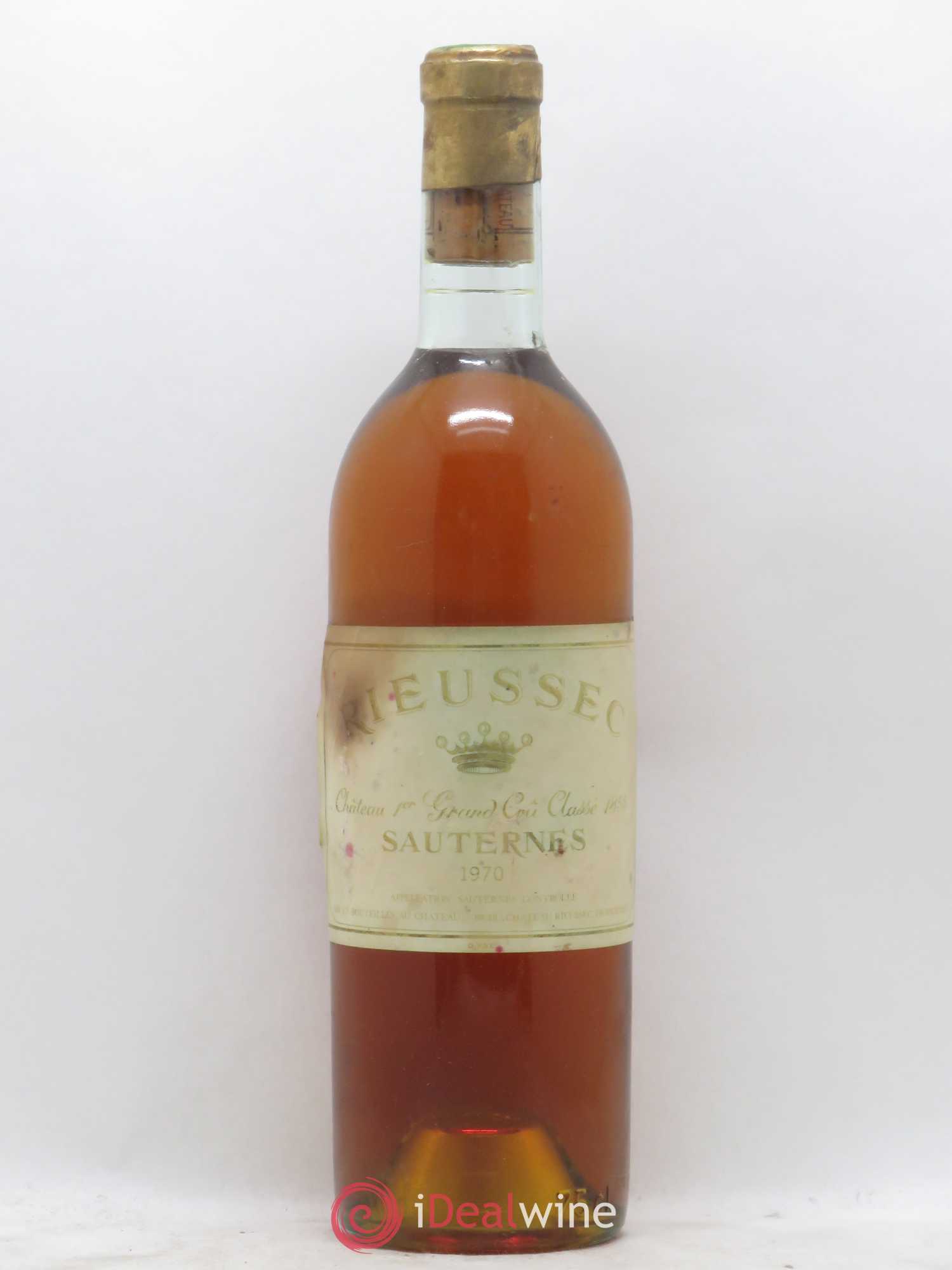 Château Rieussec 1er Grand Cru Classé 1970 - Lotto di 1 bottiglia - 0