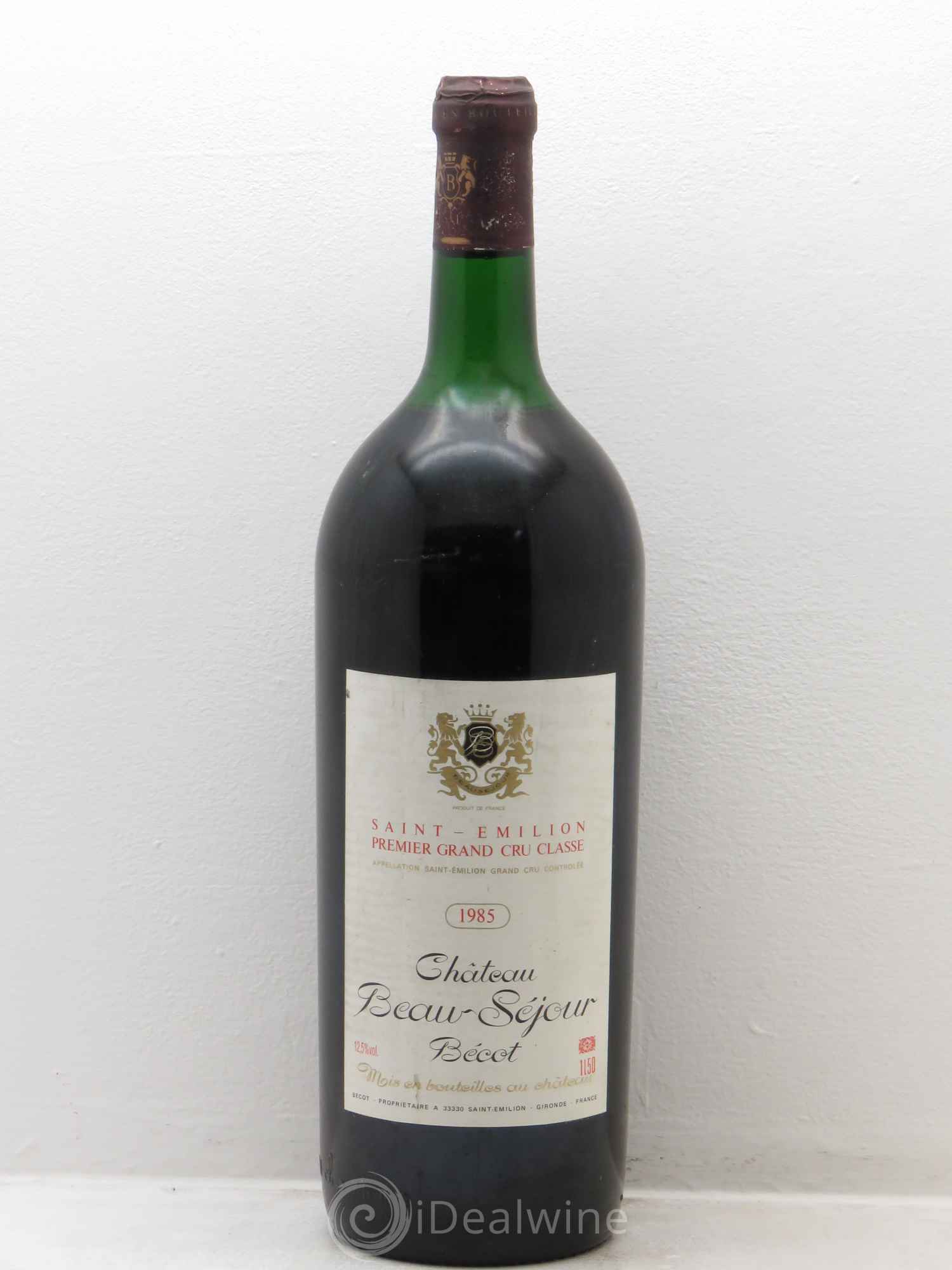 Château Beau-Séjour Bécot 1er Grand Cru Classé B 1985 - Lot de 1 magnum - 0