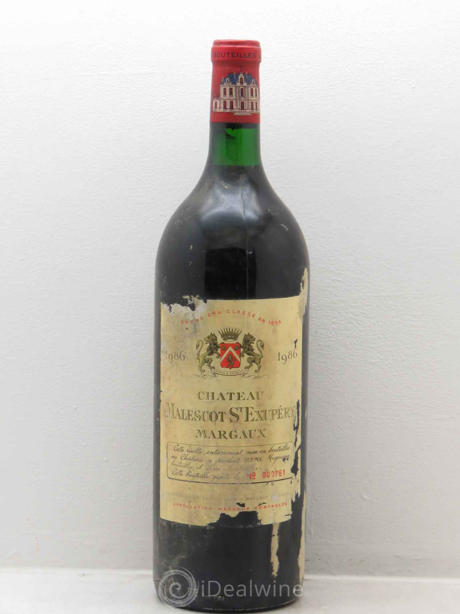 Château Malescot Saint-Exupéry 3ème Grand Cru Classé 1986 - Lot de 1 magnum - 0