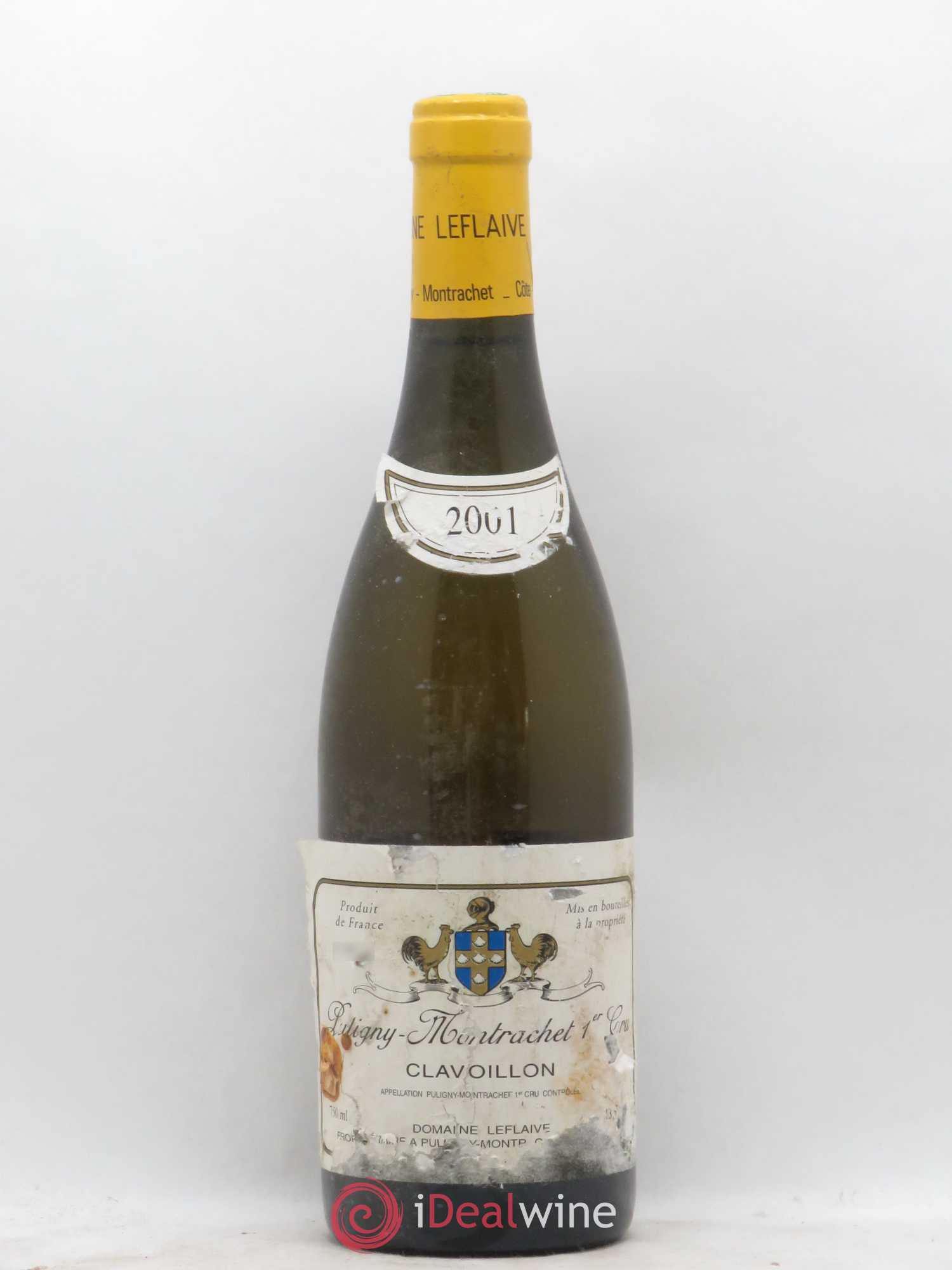 Puligny-Montrachet 1er Cru Clavoillon Leflaive (Domaine) 2001 - Lot de 1 bouteille - 0