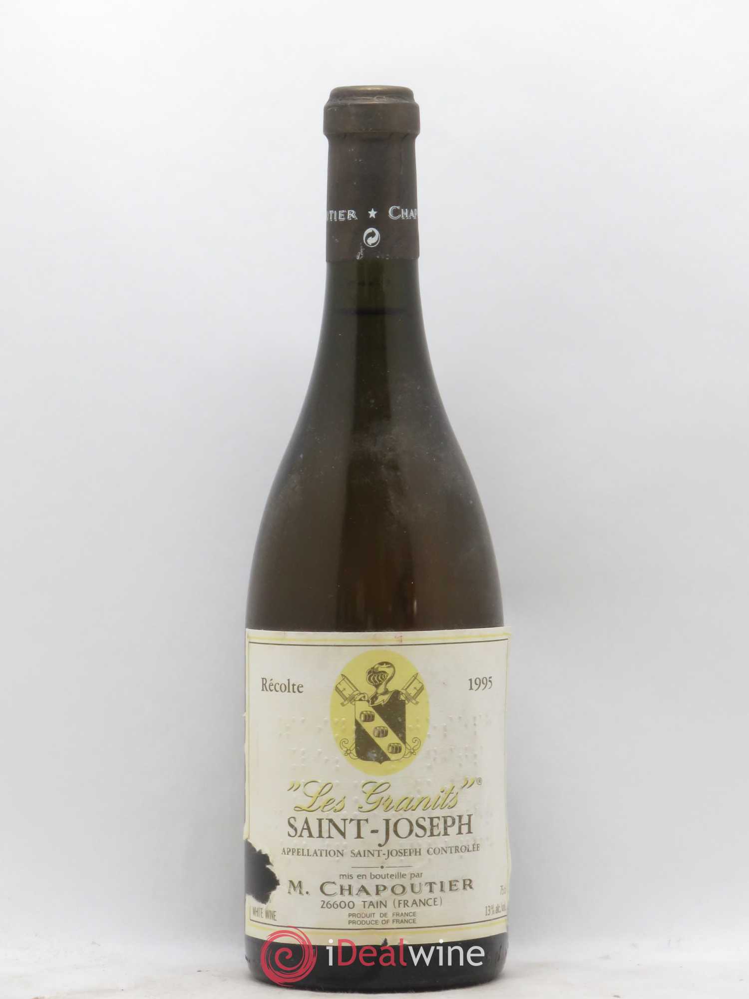 Saint-Joseph Les Granits Chapoutier 1995 - Lot de 1 bouteille - 0
