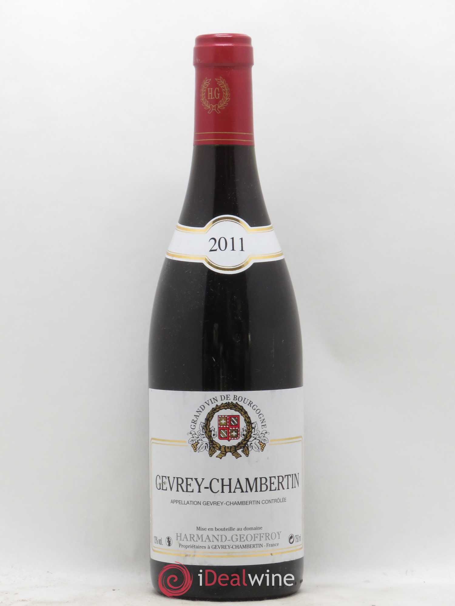 Gevrey-Chambertin Harmand-Geoffroy (Domaine) 2011 - Lot de 1 bouteille - 0