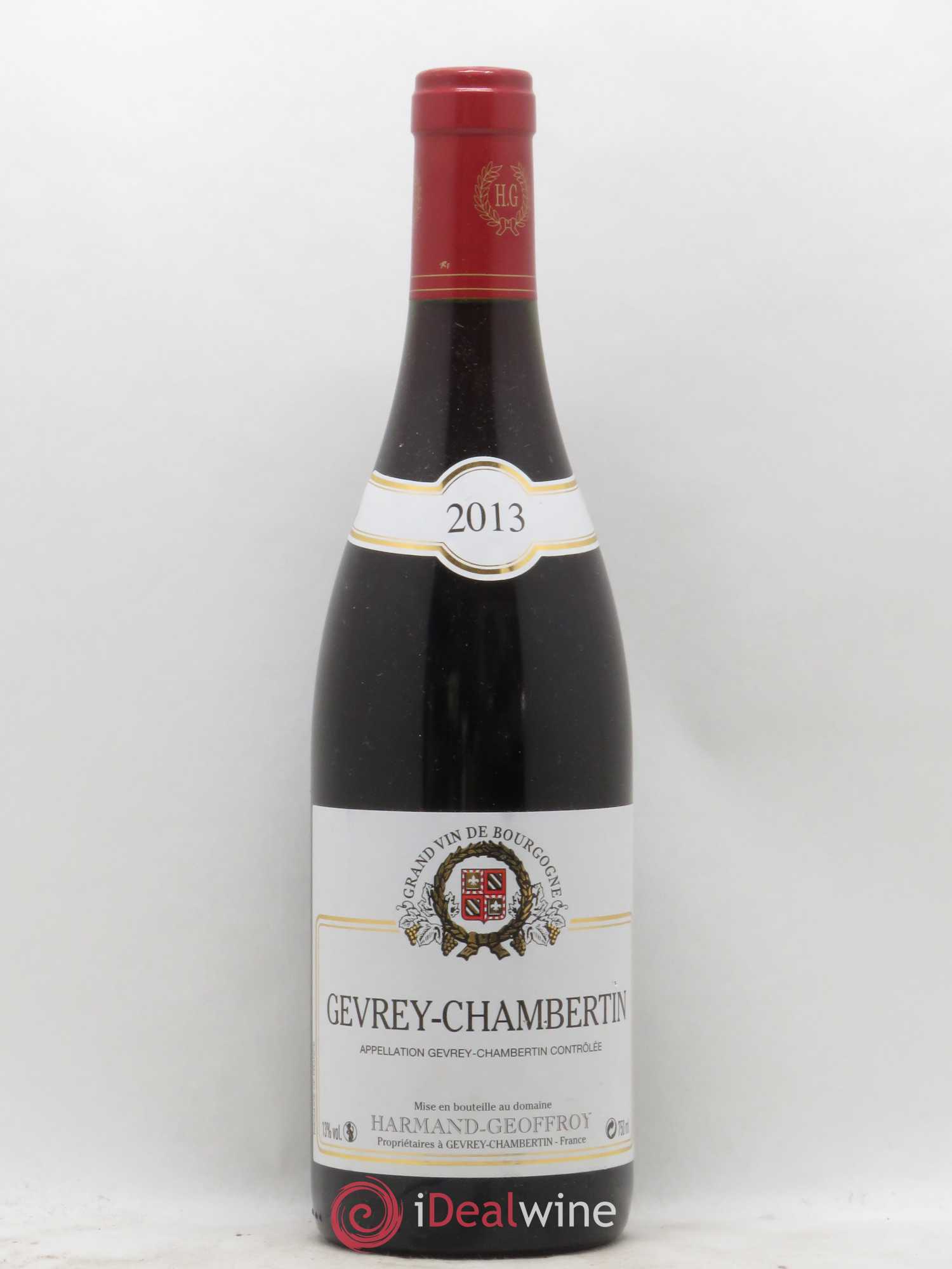 Gevrey-Chambertin Harmand-Geoffroy (Domaine) 2013 - Lot de 1 bouteille - 0