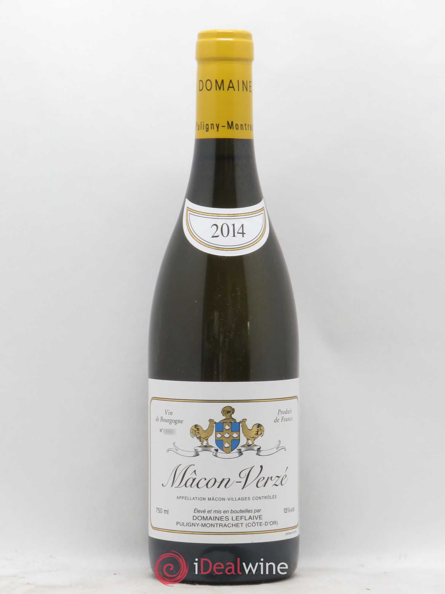 Mâcon Verzé Leflaive (Domaine) 2014 - Lot de 1 bouteille - 0