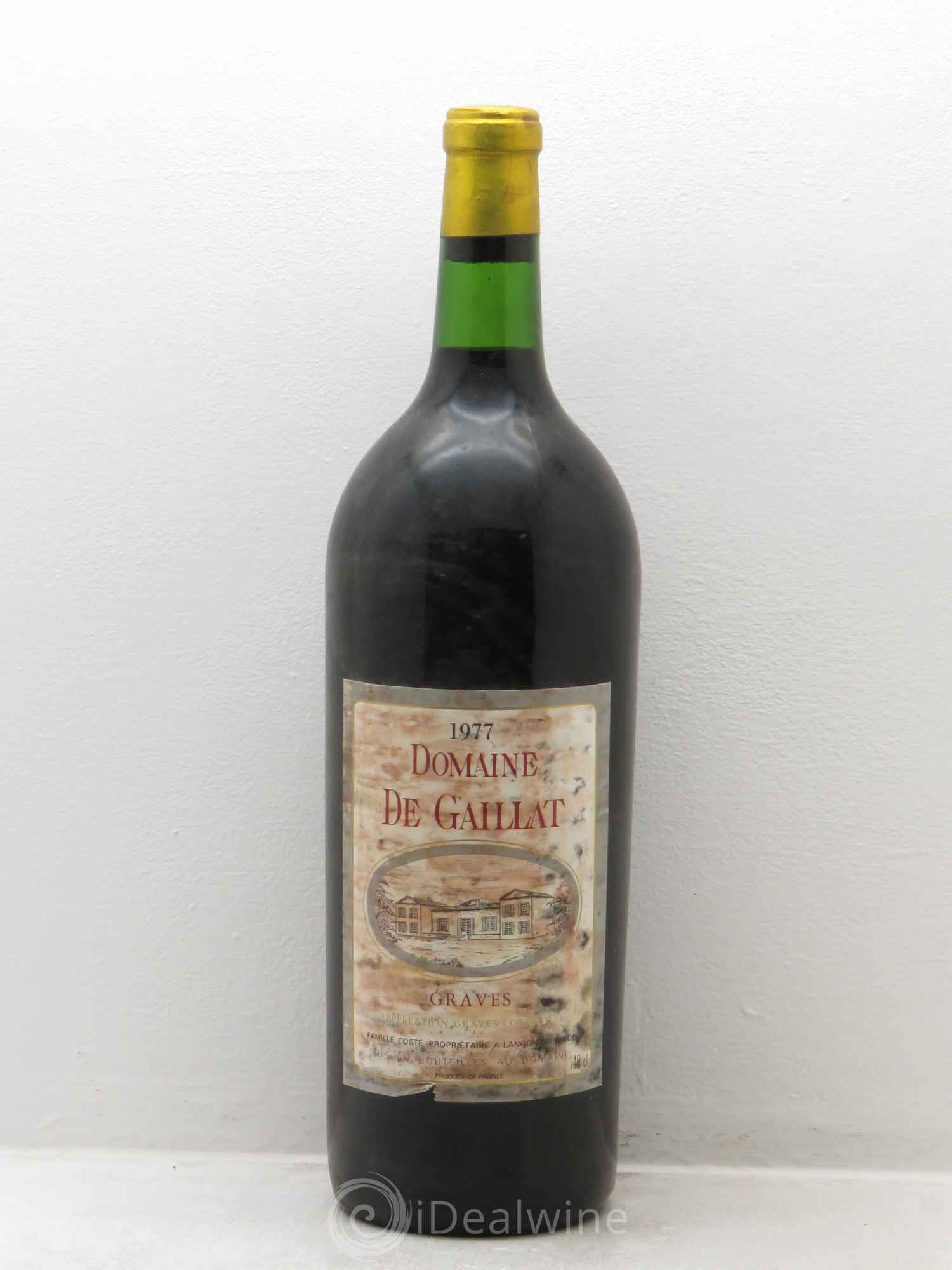Graves domaine de gaillat 1977 - Posten von 1 Magnum - 0