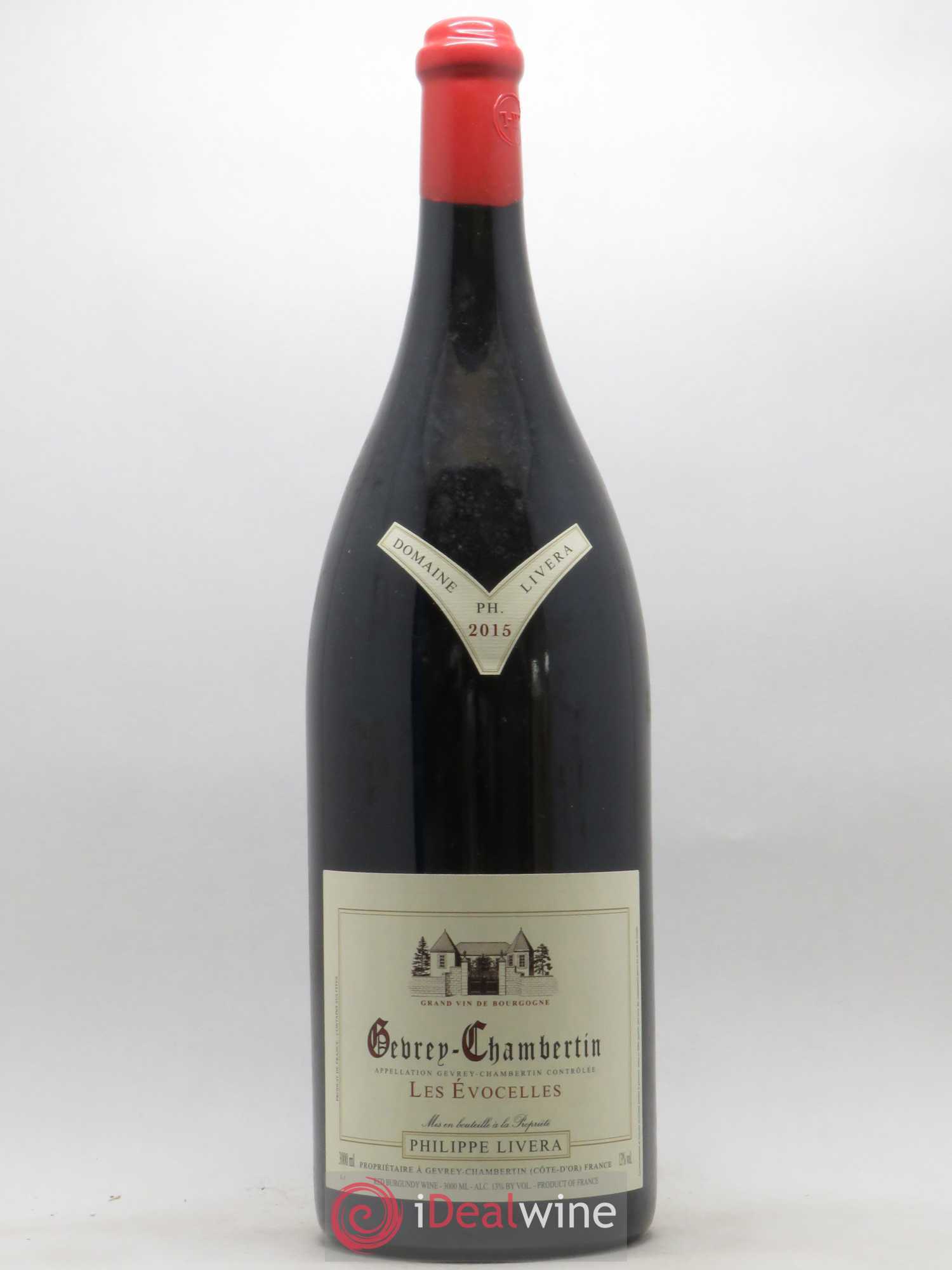 Gevrey-Chambertin Les Evocelles Tilleuls (Domaine des) - Philippe Livera 2015 - Lot de 1 jeroboam - 0