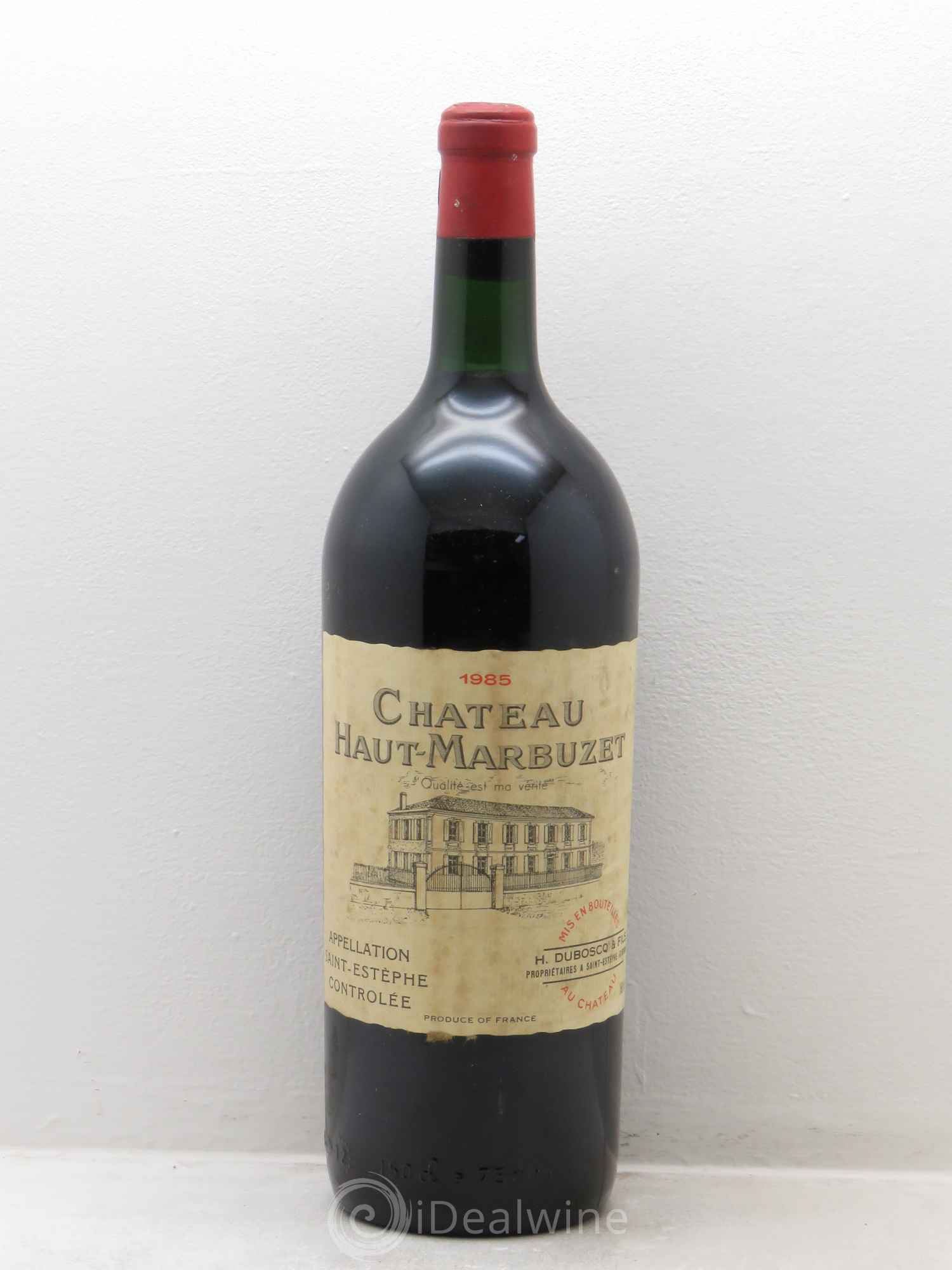 Château Haut Marbuzet 1985 - Lot de 1 magnum - 0