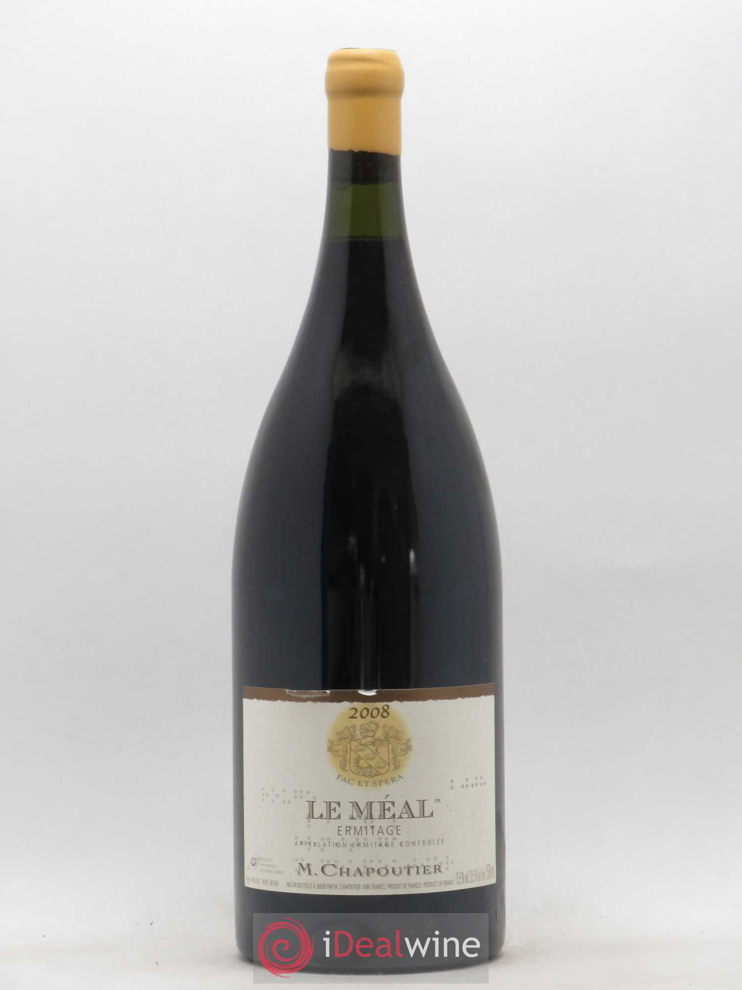 Hermitage Ermitage Le Méal Chapoutier 2008 - Lot de 1 magnum - 0