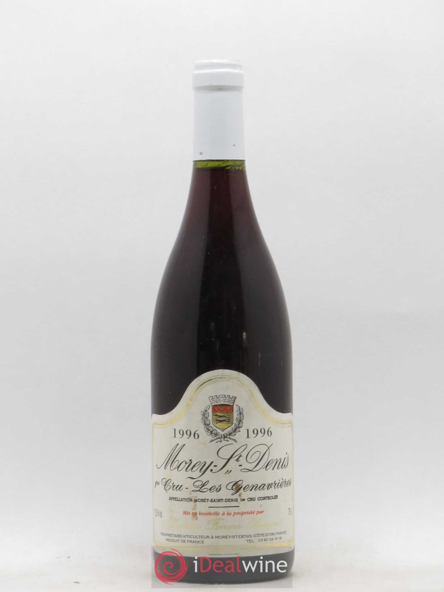 Morey-Saint-Denis 1er Cru Les Genavrieres Domaine Ferreira Peirazeau 1996 - Posten von 1 Flasche - 0