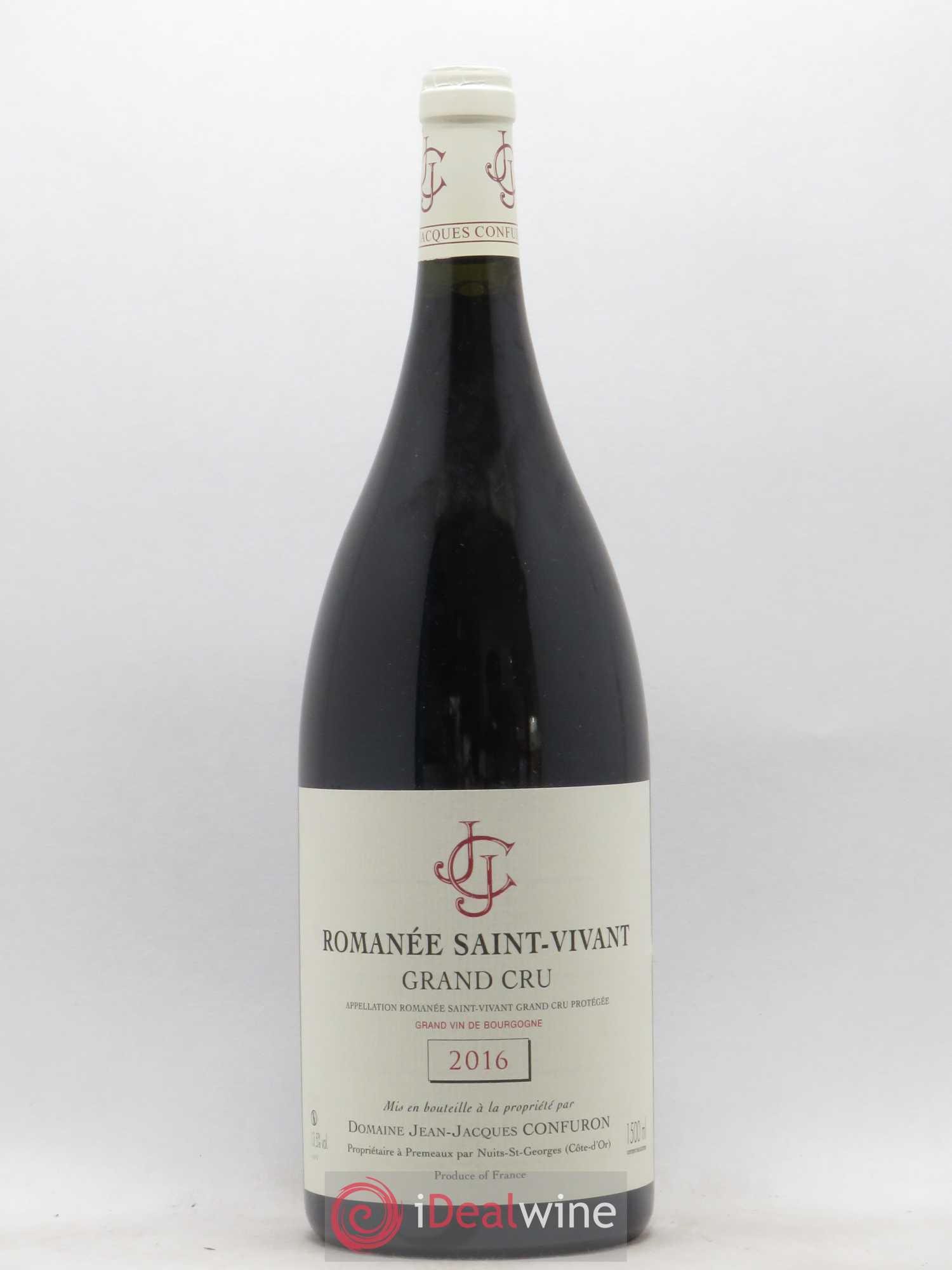 Romanée-Saint-Vivant Grand Cru Jean-Jacques Confuron 2016 - Lot de 1 magnum - 0
