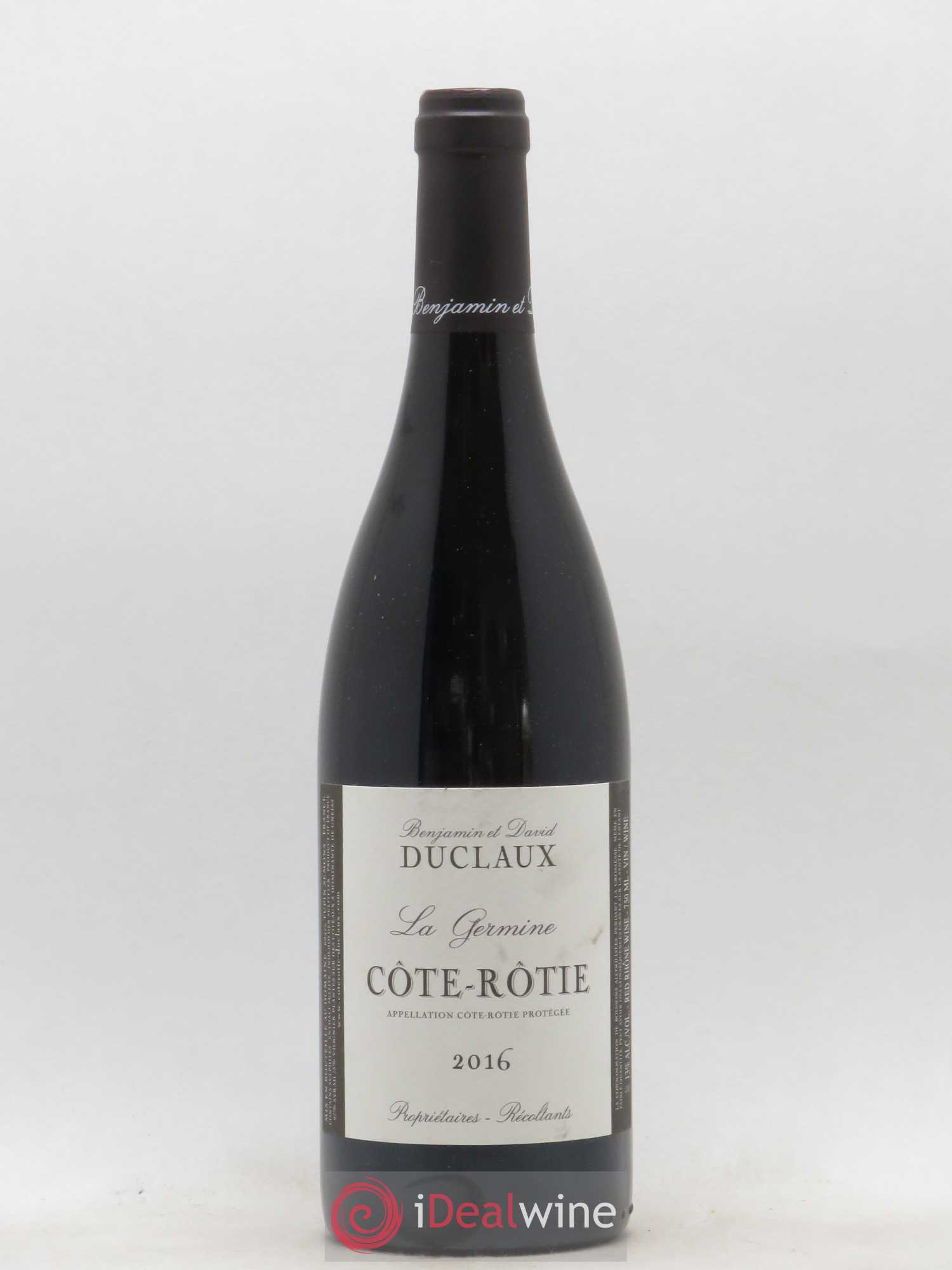 Côte-Rôtie La Germine Domaine Duclaux 2016 - Lot de 1 bouteille - 0