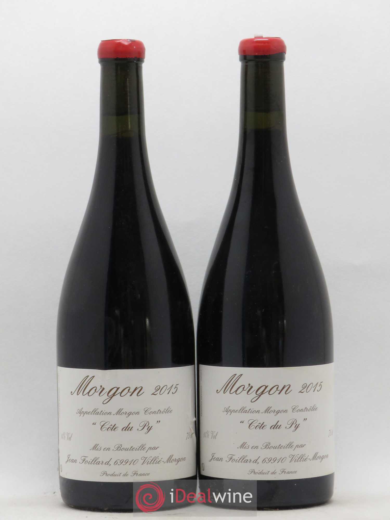 Morgon Côte du Py Jean Foillard 2015 - Lot de 2 bouteilles - 0