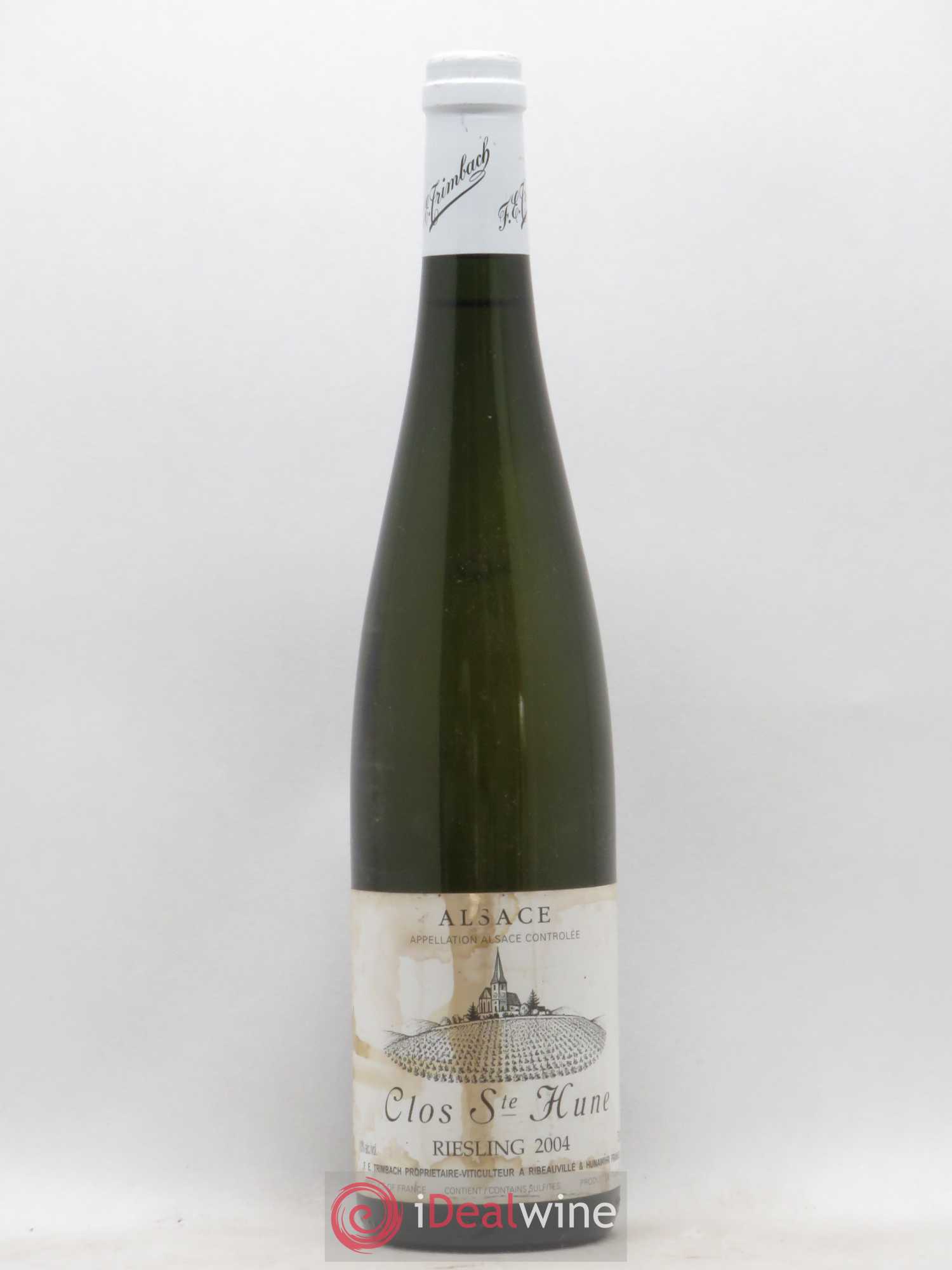 Alsace Riesling Clos Sainte-Hune Trimbach (Domaine) 2004 - Lot de 1 bouteille - 0
