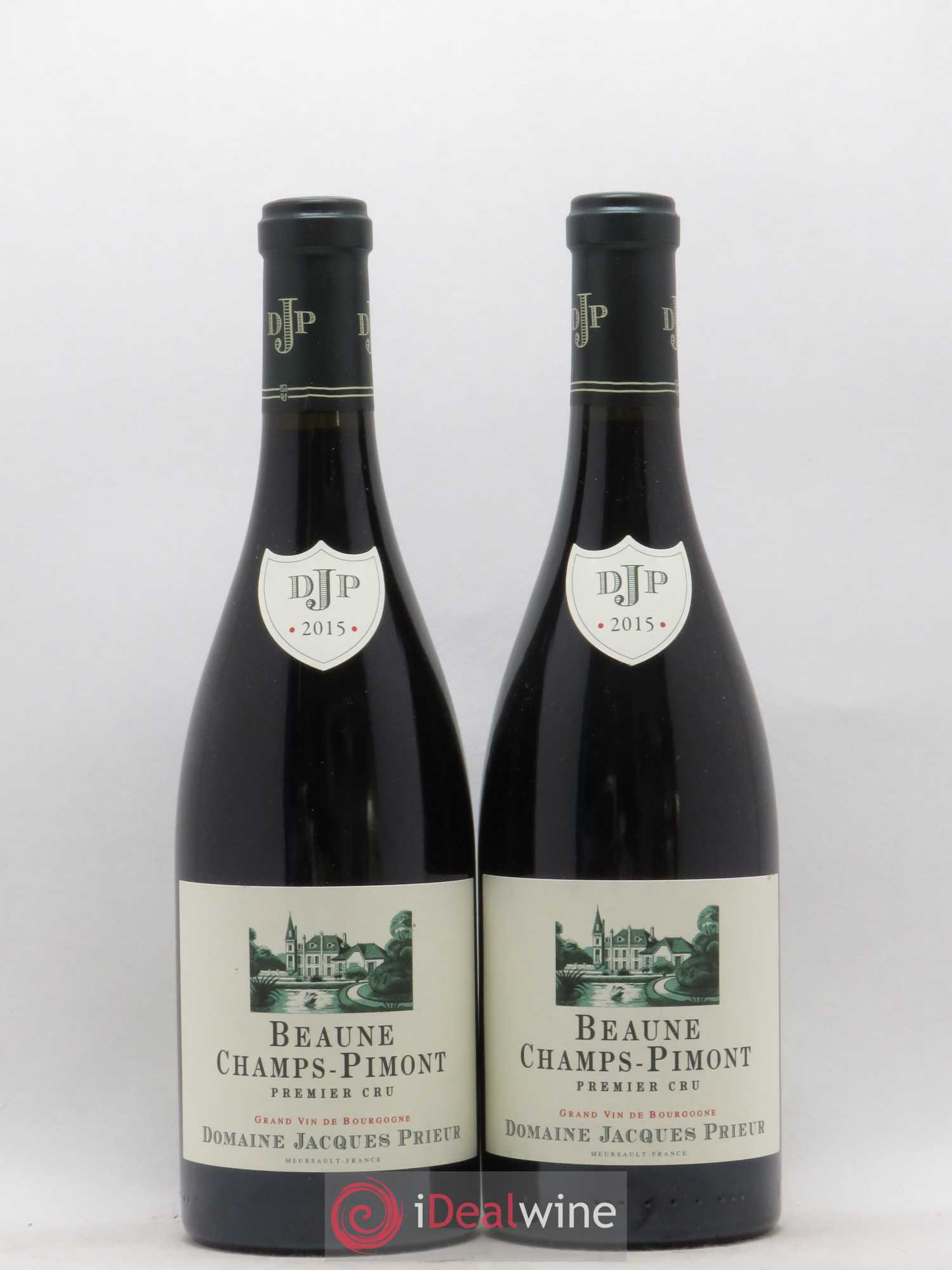 Beaune 1er Cru Champs-Pimont Jacques Prieur (Domaine) 2015 - Lot de 2 bouteilles - 0