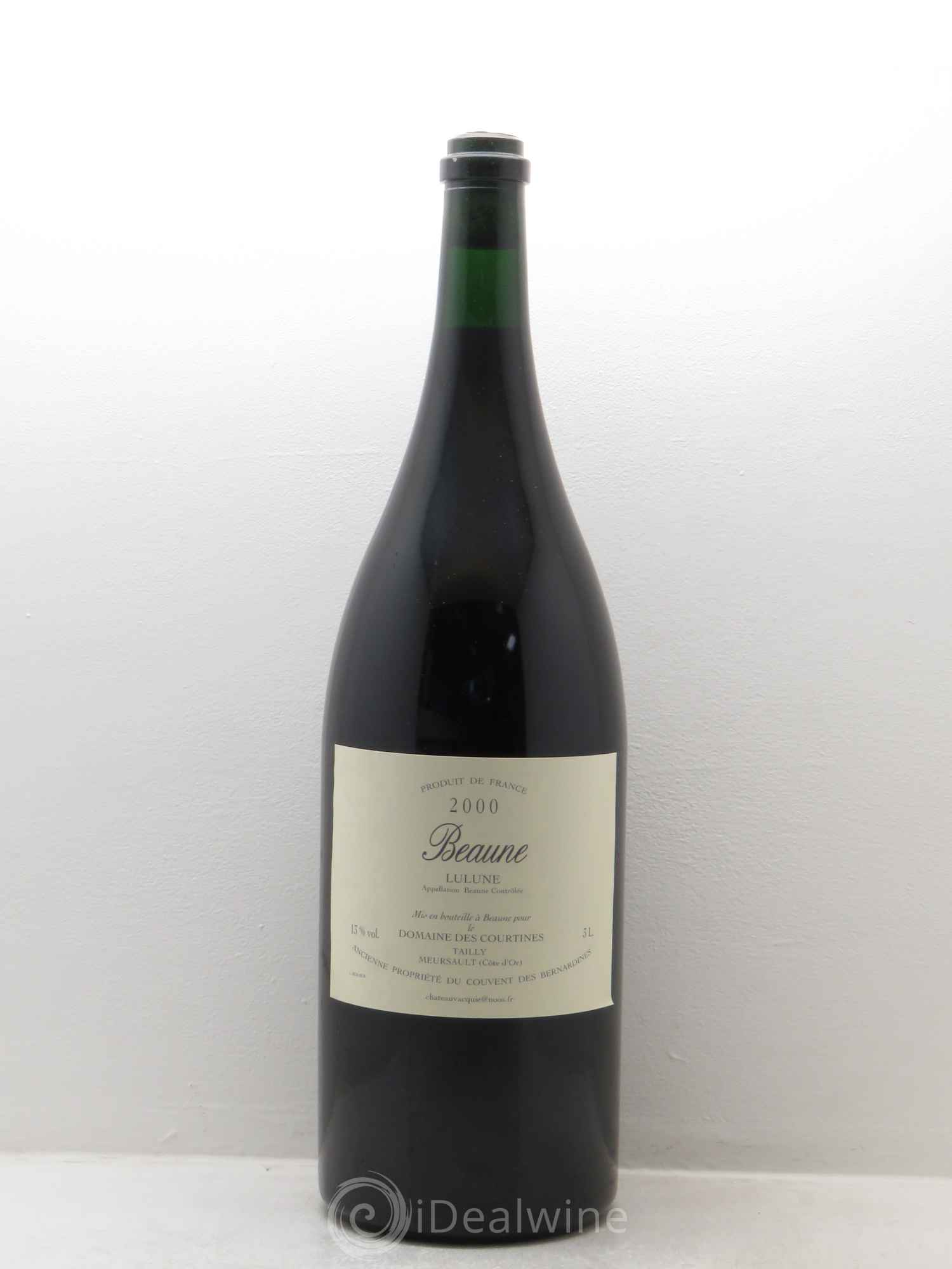 Beaune lulune domaine des courtines 2000 - Lotto di 1 jéroboam - 0