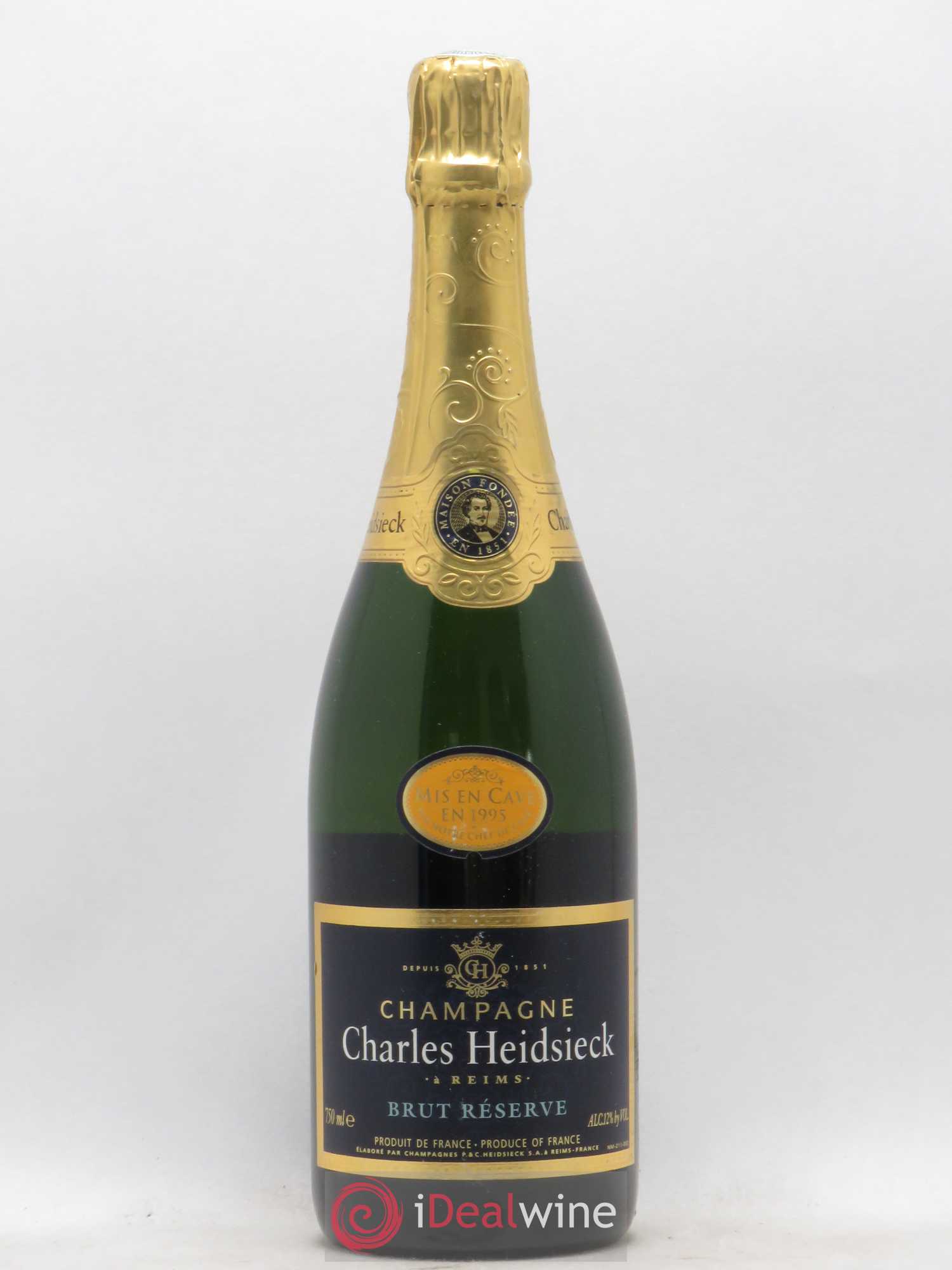 Brut Réserve Charles Heidsieck 1995 - Lot de 1 bouteille - 0