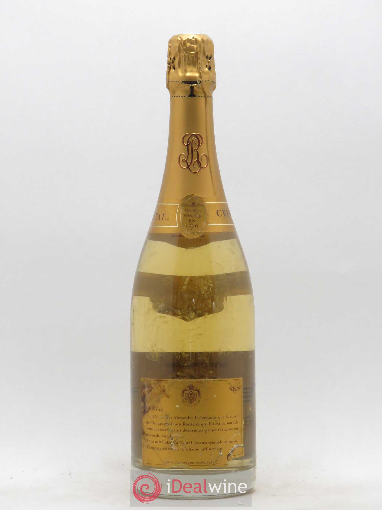 Cristal Louis Roederer 1999 - Lot de 1 bouteille - 1