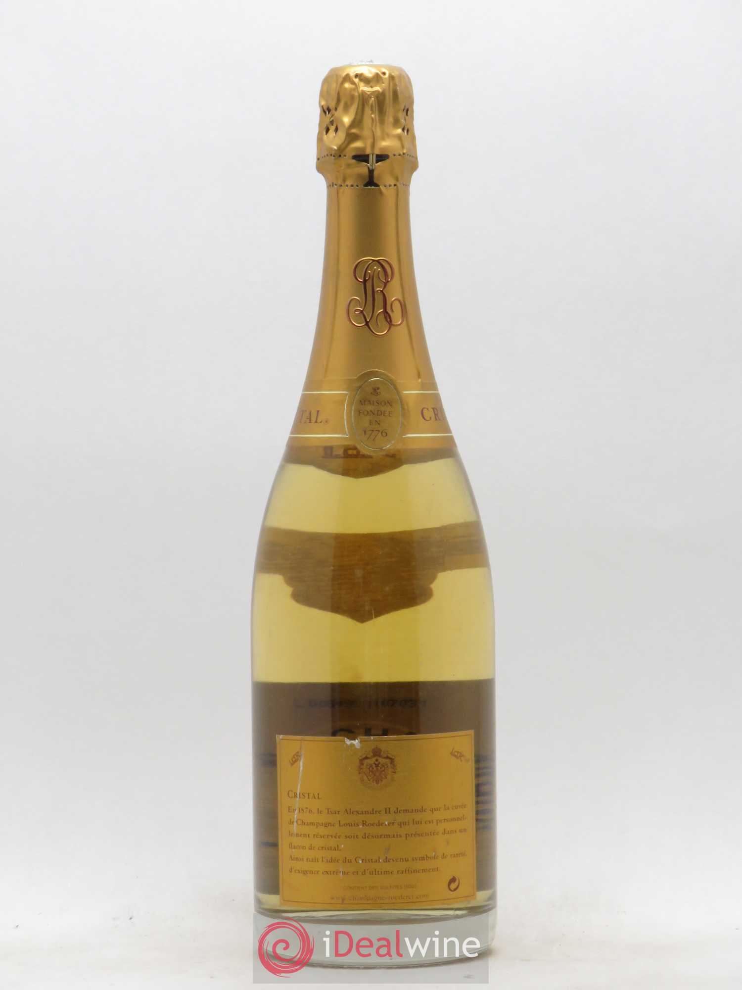 Cristal Louis Roederer 2000 - Lot de 1 bouteille - 1