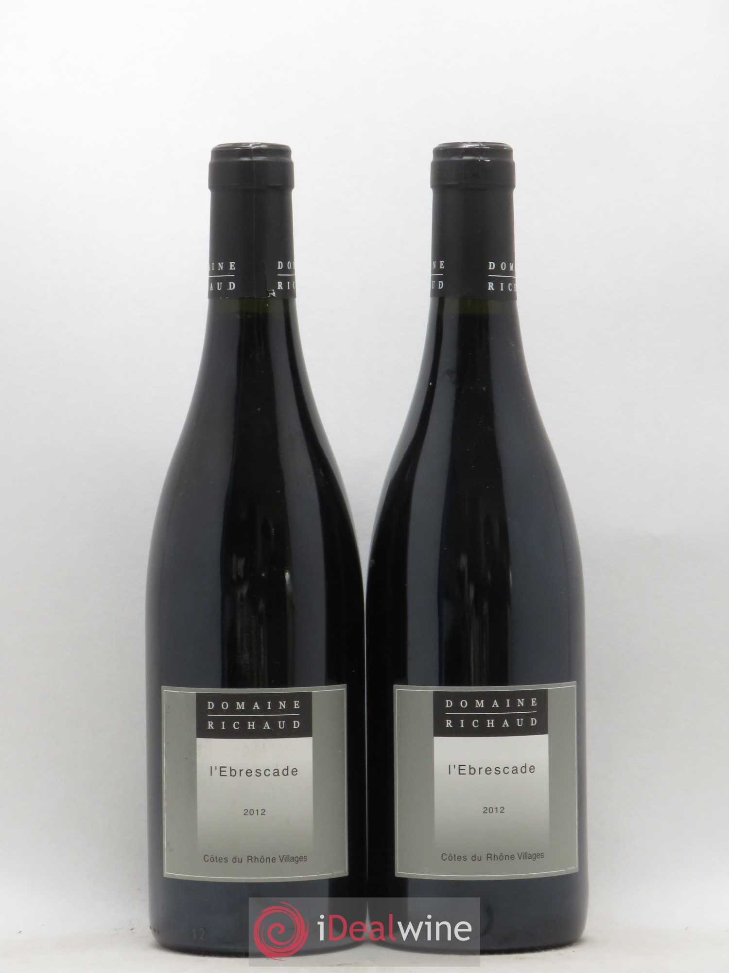 Cairanne Ebrescade Marcel Richaud 2012 - Lot de 2 bouteilles - 0