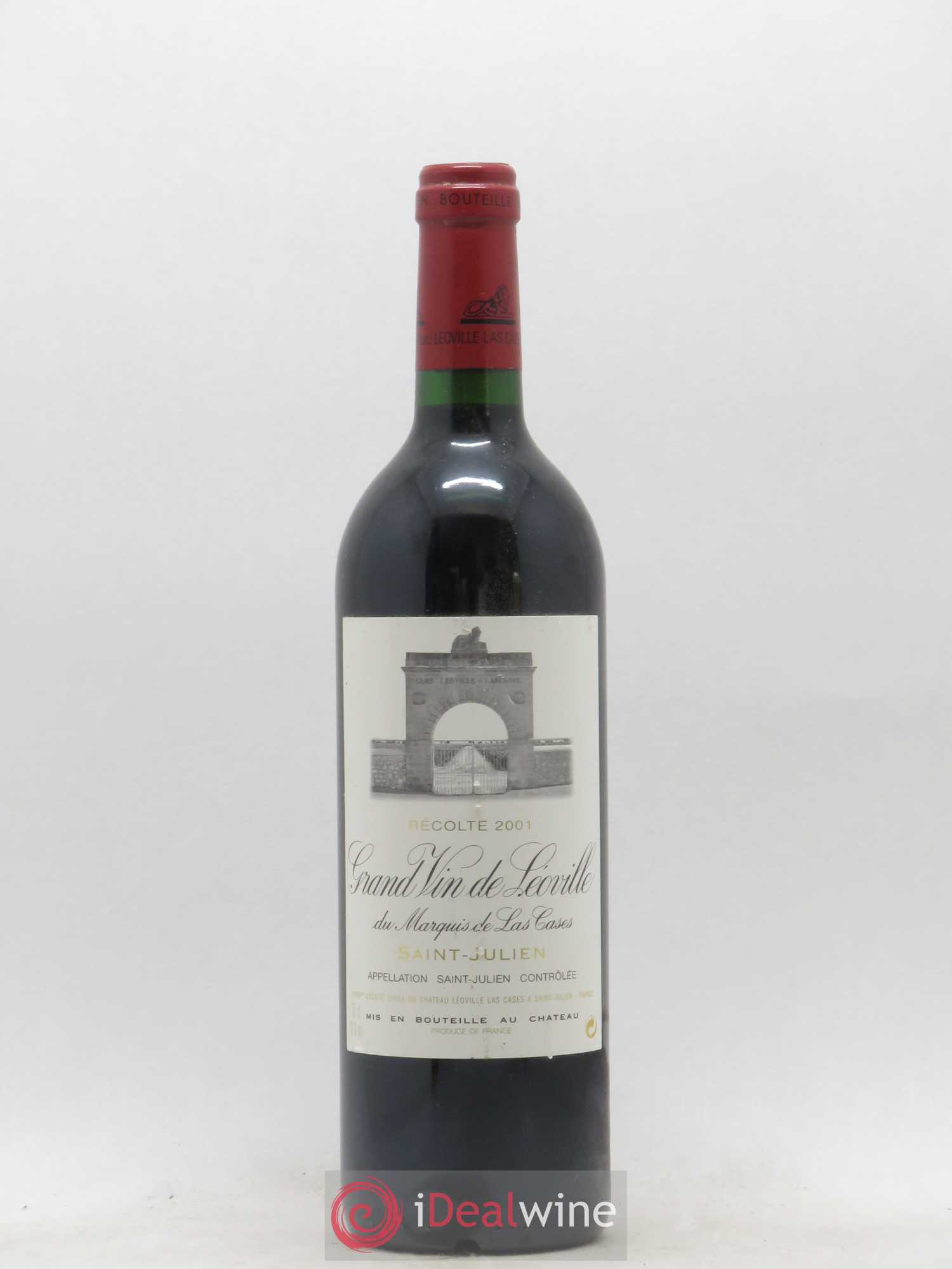 Château Léoville Las Cases 2ème Grand Cru Classé 2001 - Lot de 1 bouteille - 0