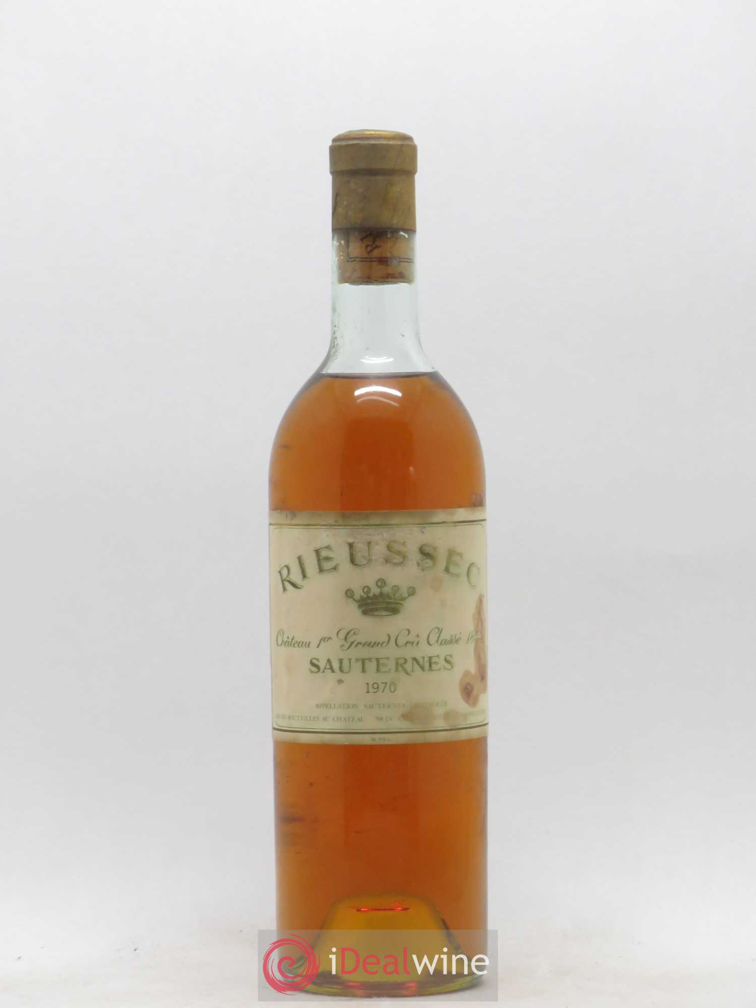 Château Rieussec 1er Grand Cru Classé 1970 - Posten von 1 Flasche - 0