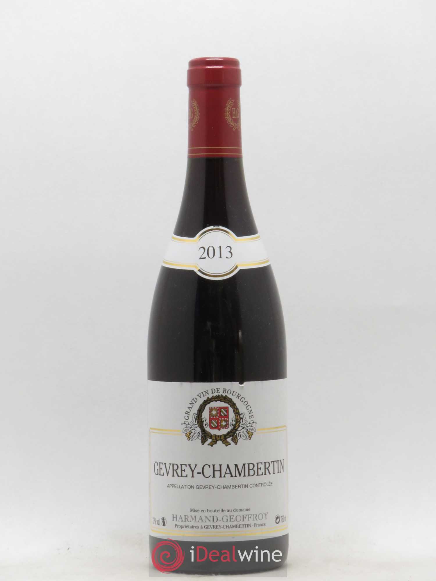 Gevrey-Chambertin Harmand-Geoffroy (Domaine) 2013 - Lot de 1 bouteille - 0