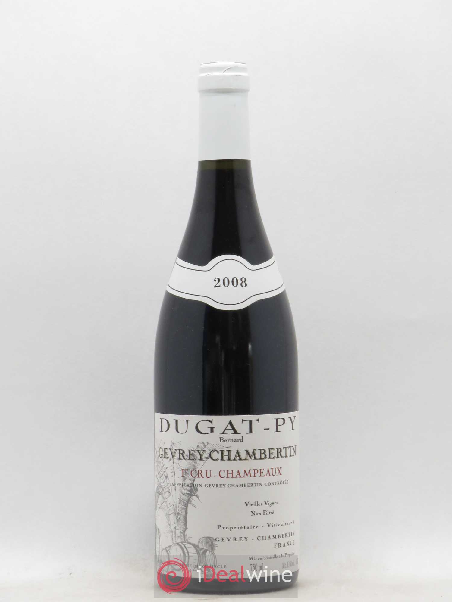 Gevrey-Chambertin 1er Cru Champeaux Dugat-Py 2008 - Posten von 1 Flasche - 0