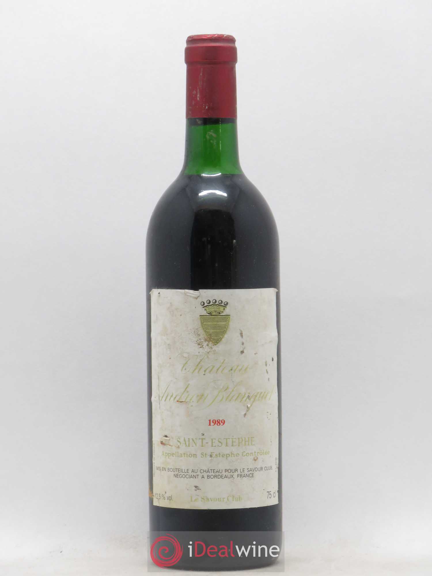 Château Andron Blanquet Cru Bourgeois 1989 - Lot de 1 bouteille - 0