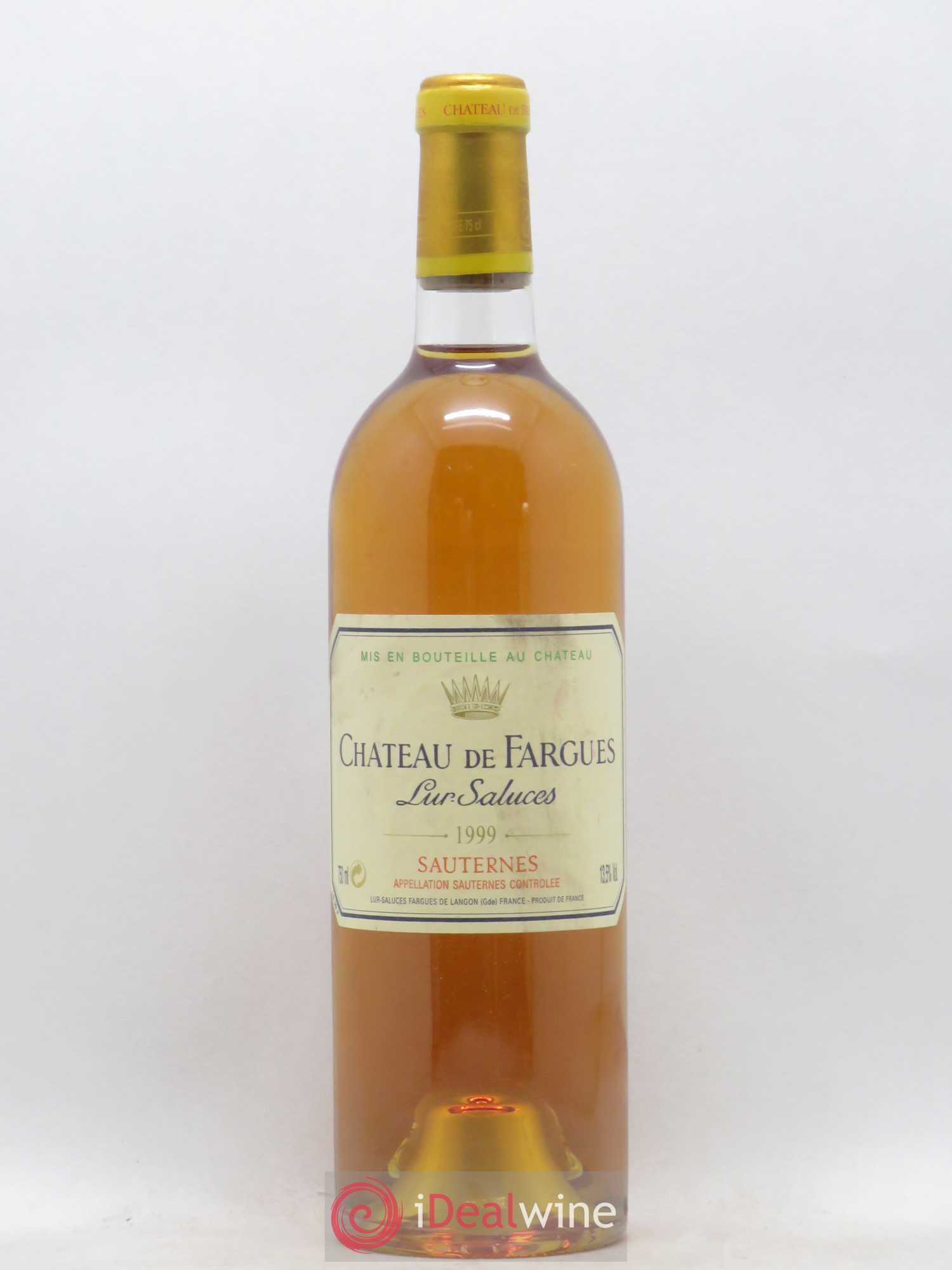 Château de Fargues 1999 - Lotto di 1 bottiglia - 0