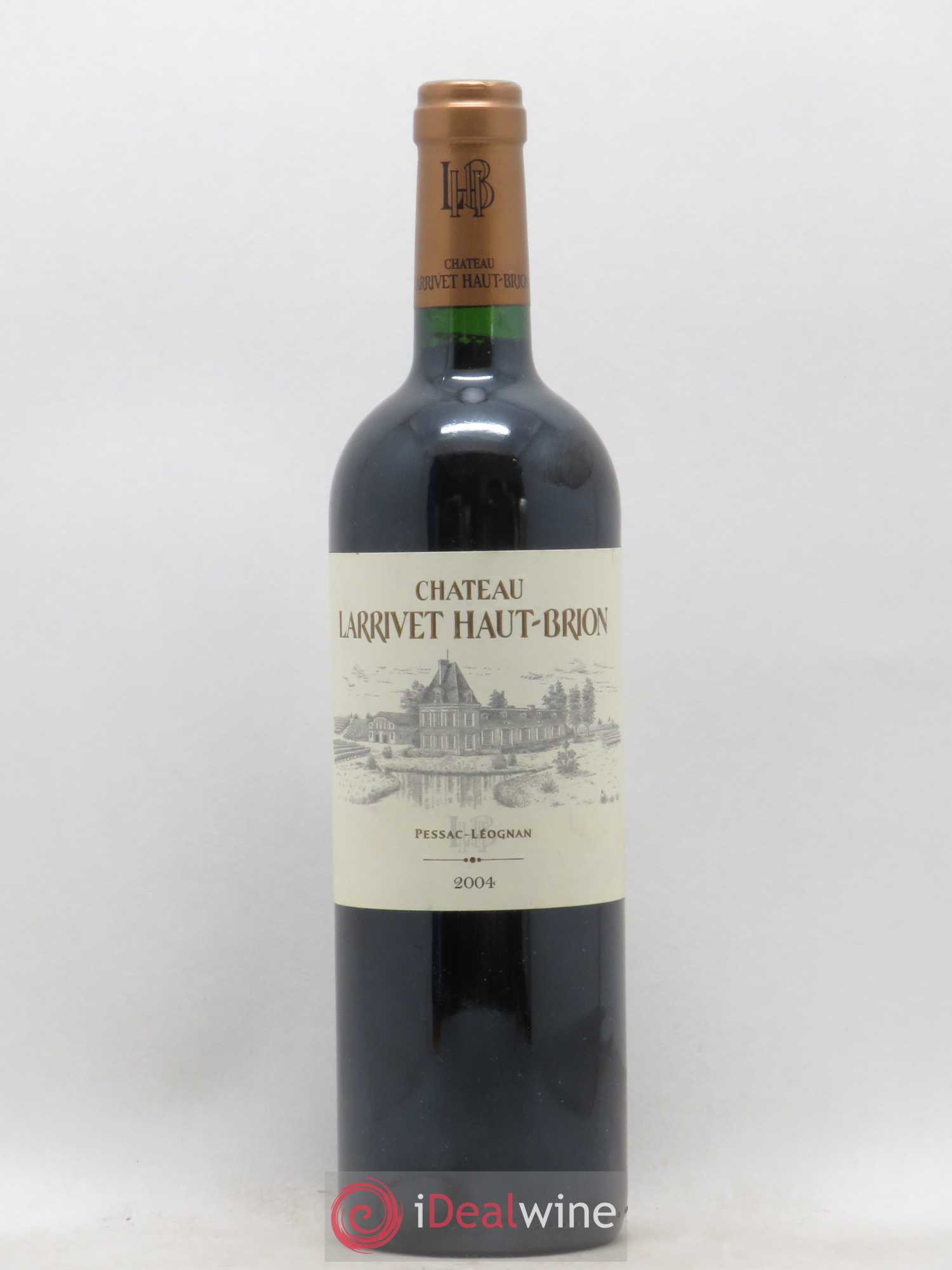 Château Larrivet Haut-Brion 2004 - Lot de 1 bouteille - 0