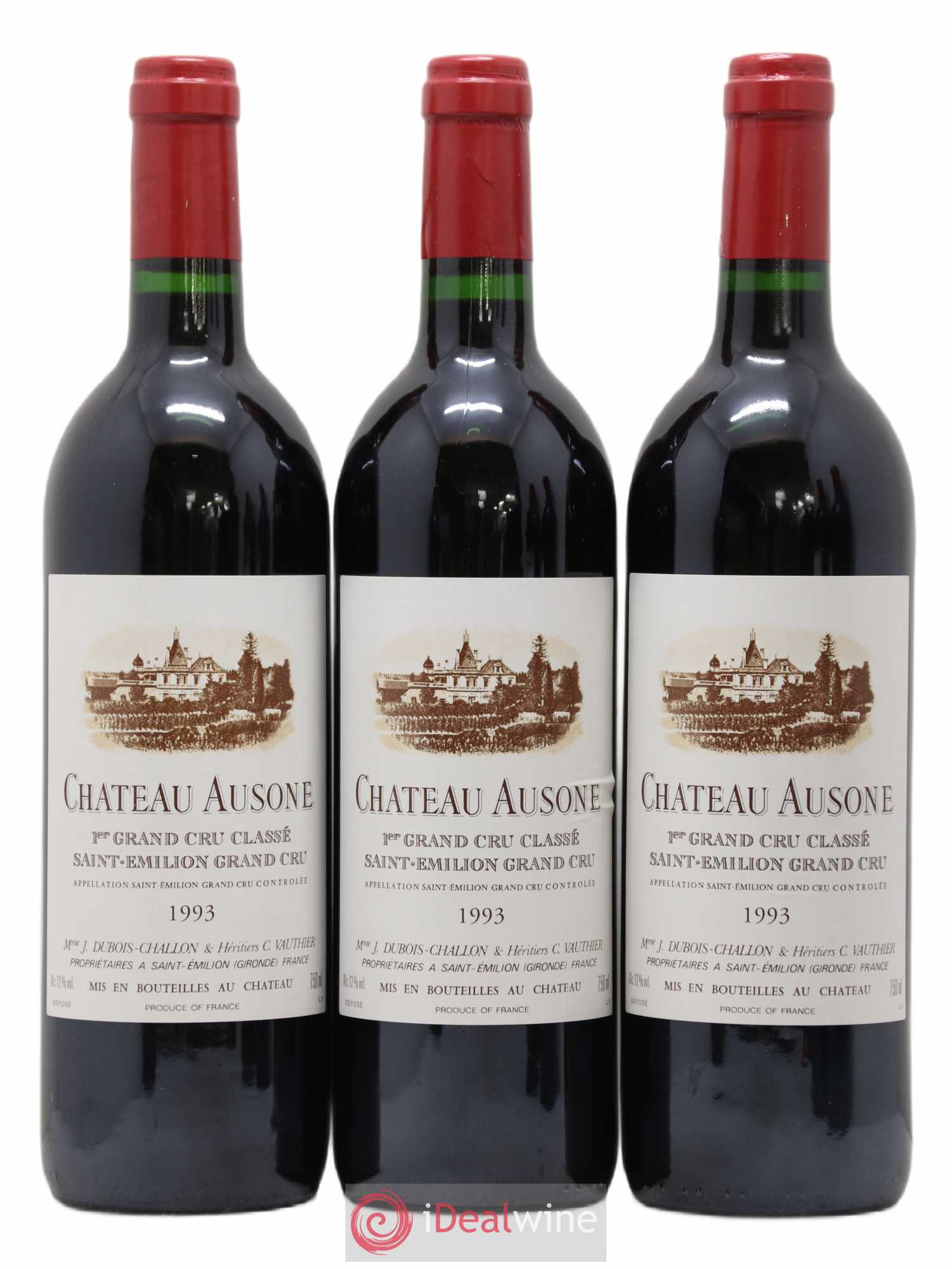 Château Ausone 1er Grand Cru Classé A 1993 - Lot de 6 bouteilles - 2