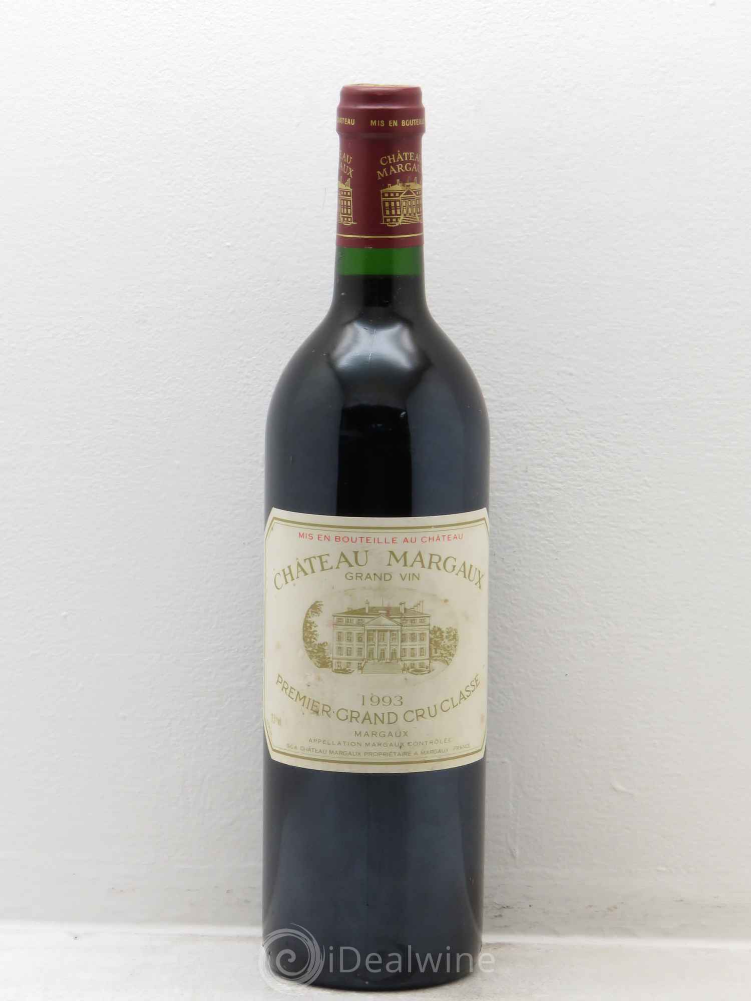Château Margaux 1er Grand Cru Classé 1993 - Lot de 1 bouteille - 0