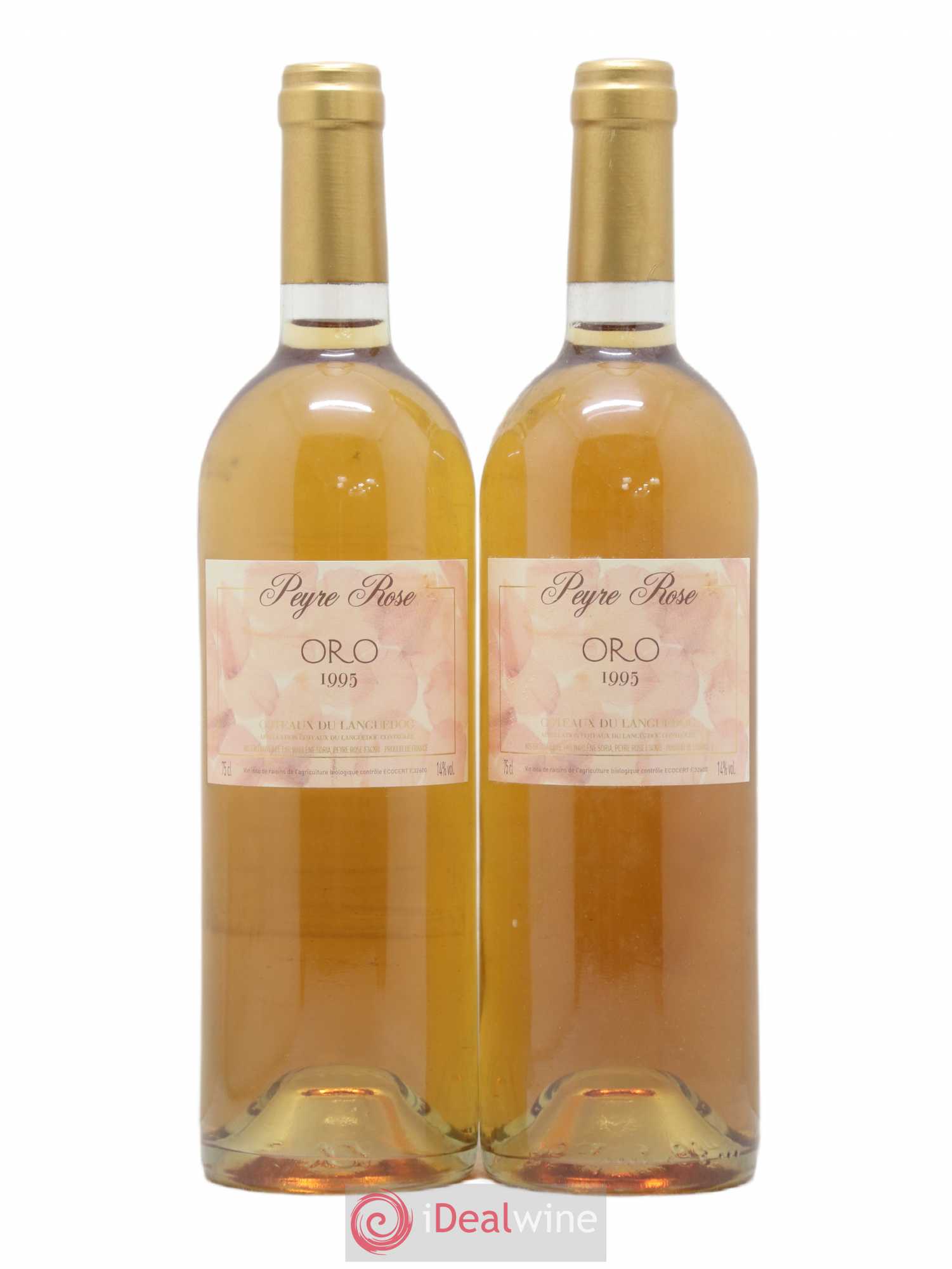 Coteaux du Languedoc Peyre Rose Oro Marlène Soria (sans prix de réserve) 1995 - Lot de 2 bouteilles - 0