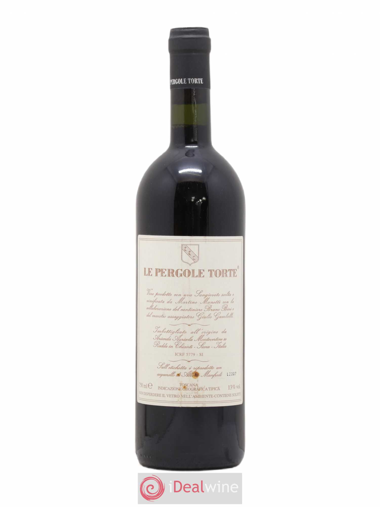 Toscana IGT Montevertine Le Pergole Torte Famille Manetti 2004 - Lot de 1 bouteille - 1