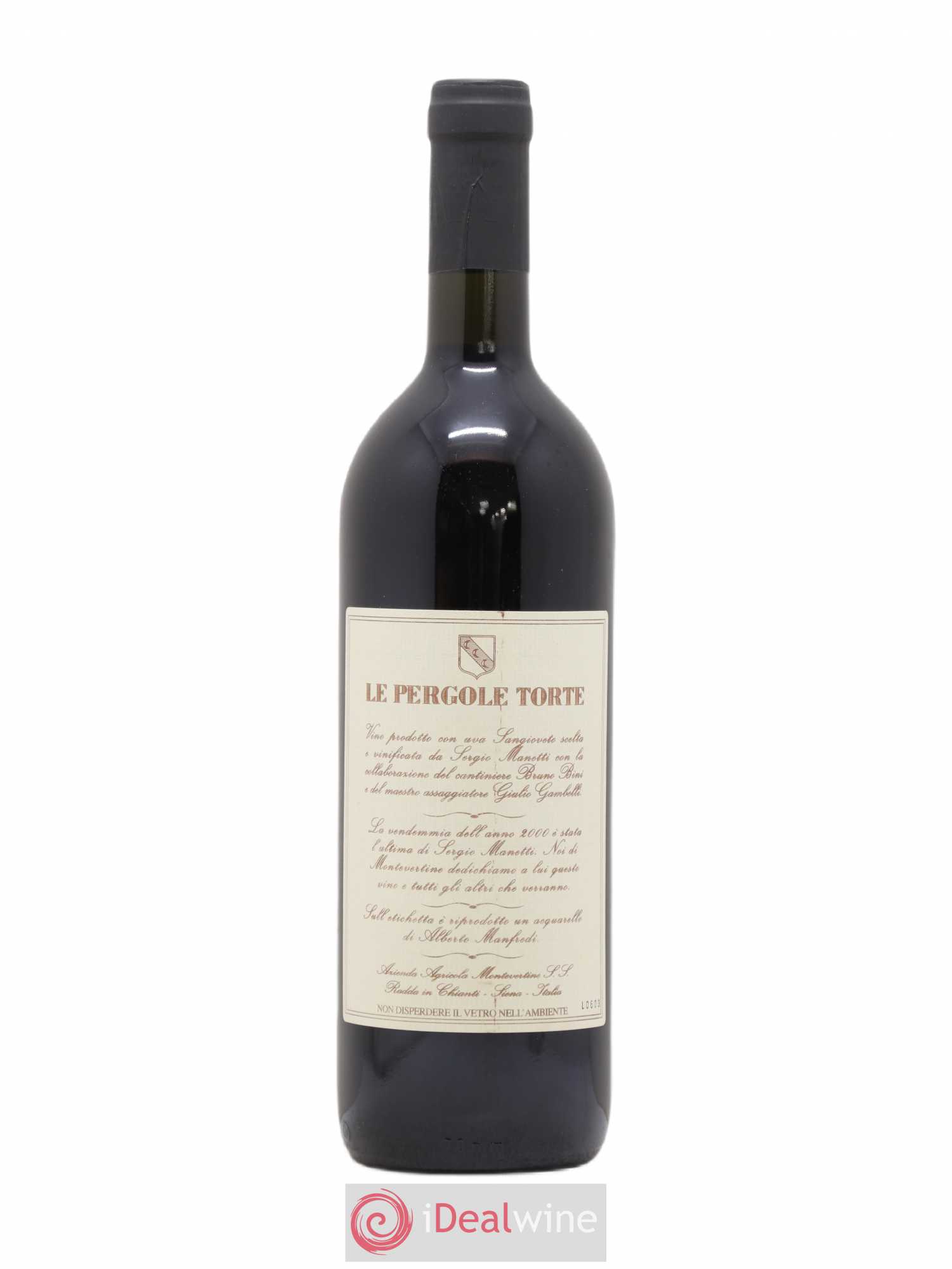 Toscana IGT Montevertine Le Pergole Torte Famille Manetti 2000 - Lot of 1 bottle - 1