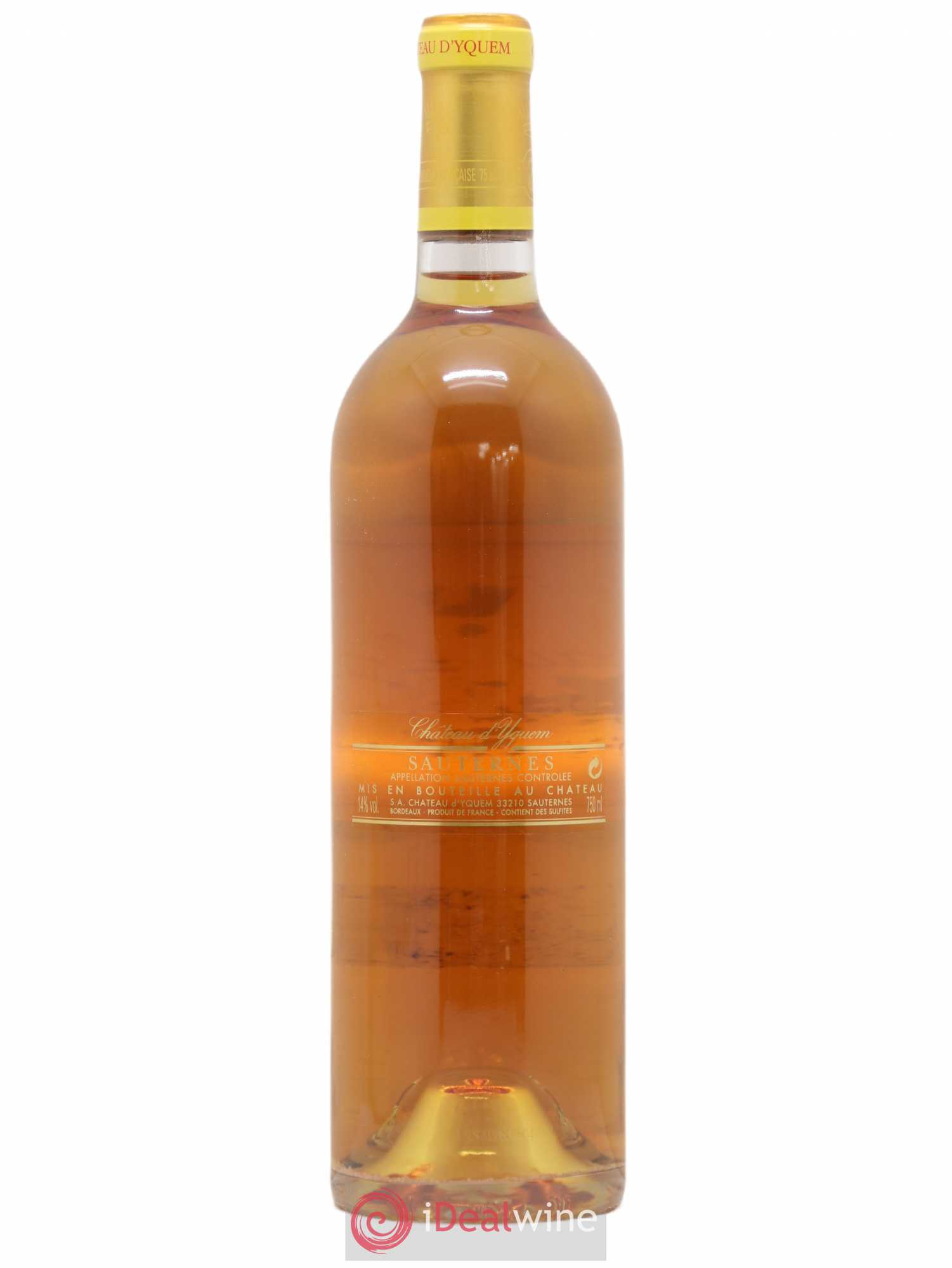 Château d' Yquem 1er Cru Classé Supérieur 2003 - Lotto di 1 bottiglia - 1