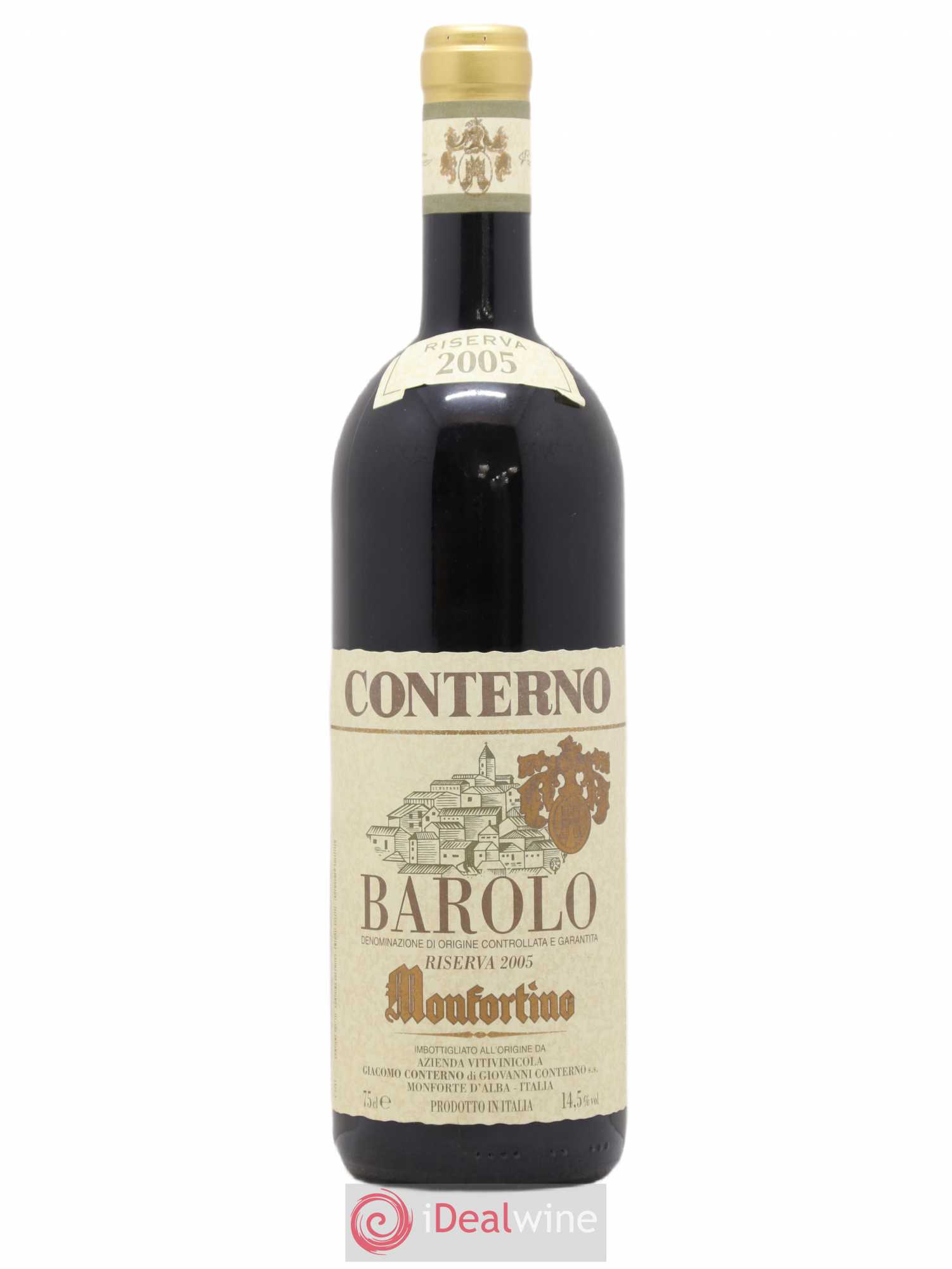 Barolo DOCG Riserva Monfortino Giacomo Conterno 2005 - Lot de 1 bouteille - 0