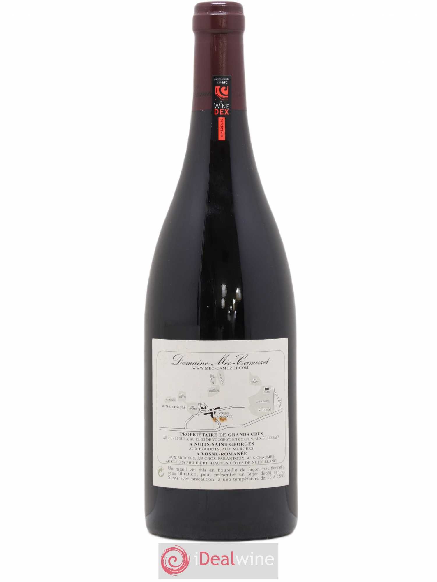 Vosne-Romanée 1er Cru Au Cros Parantoux Méo-Camuzet (Domaine) 2002 - Lot de 1 bouteille - 1