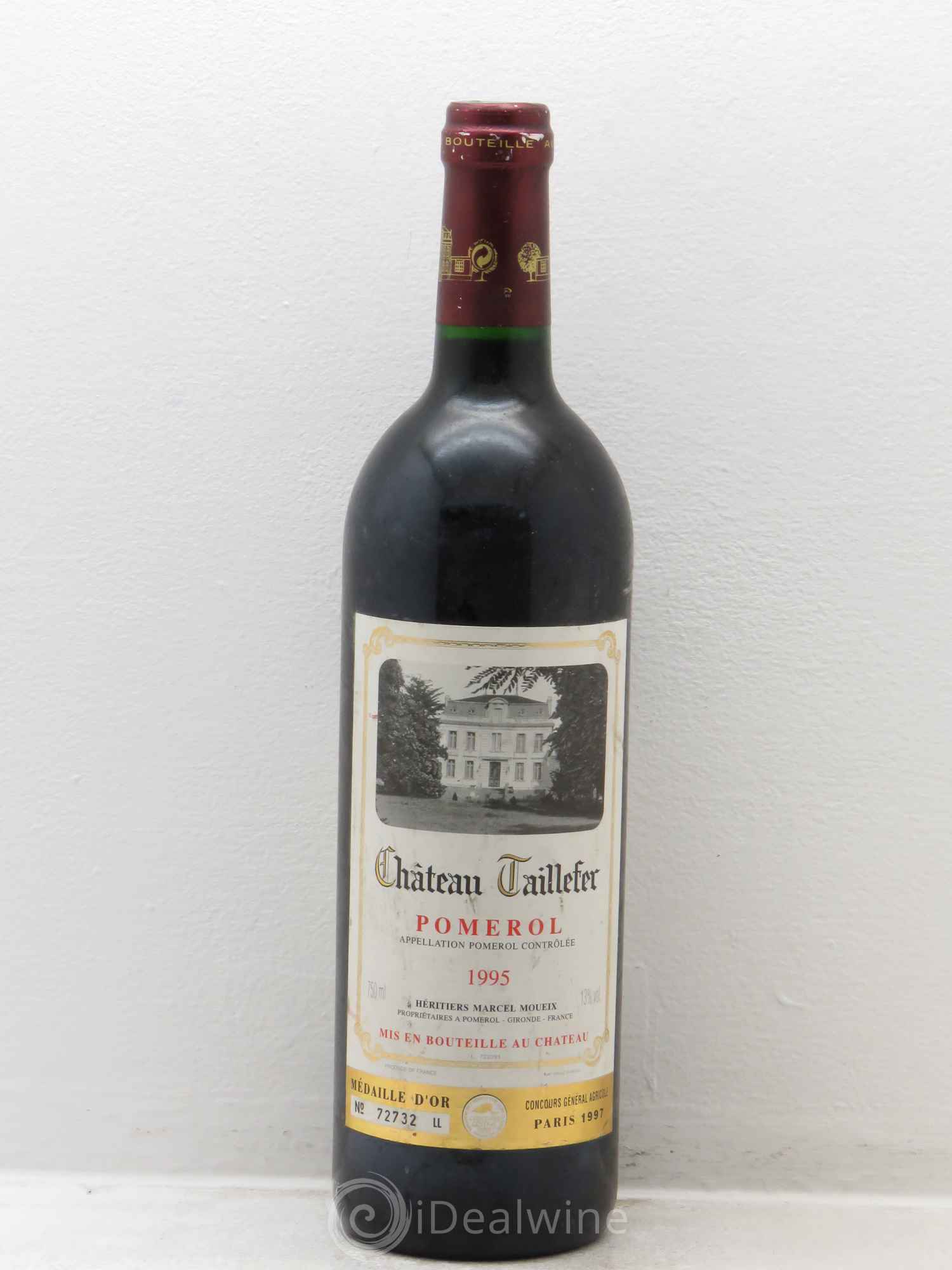 Château Taillefer 1995 - Lot de 1 bouteille - 0
