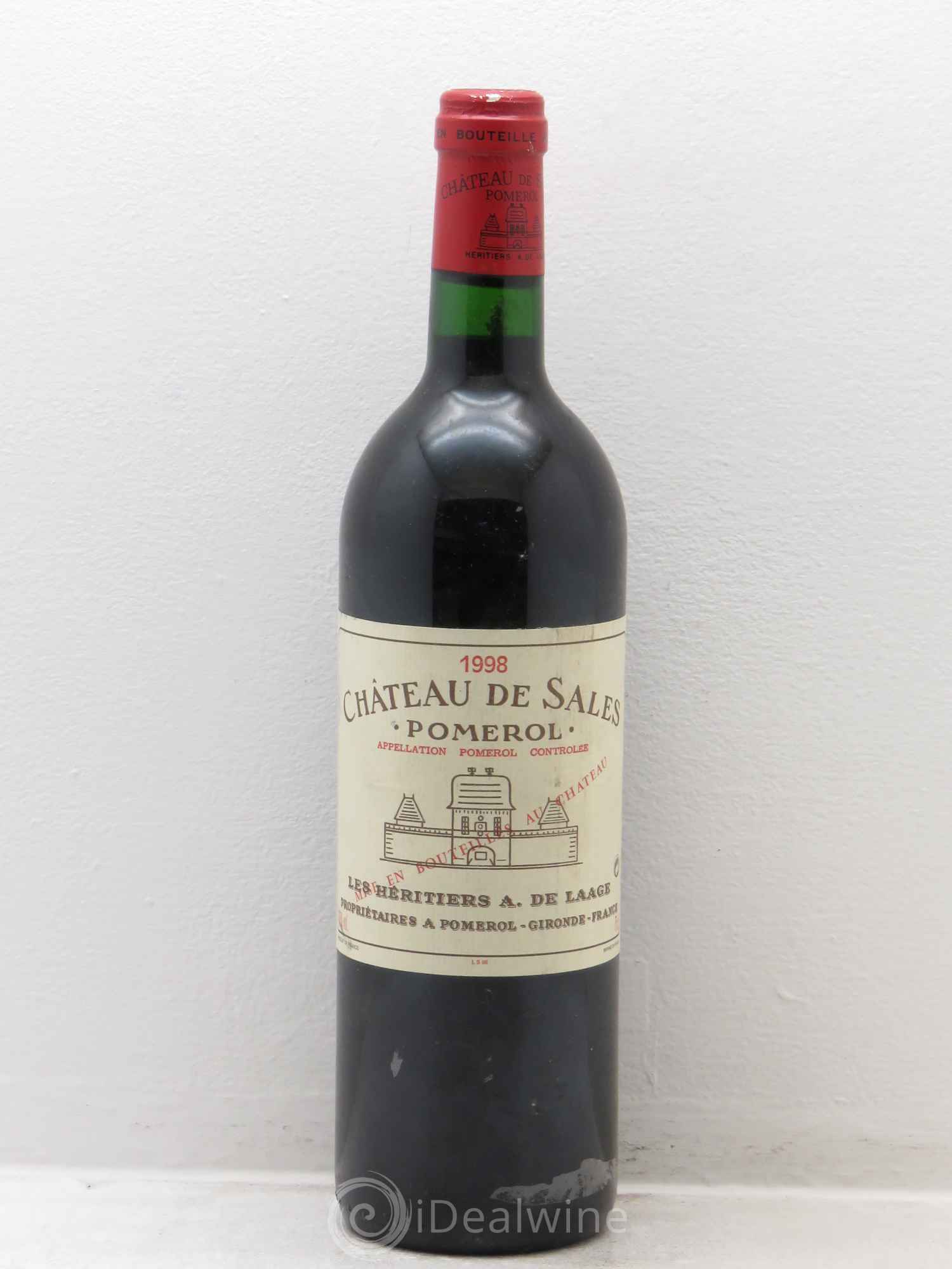 Château de Sales 1998 - Lot de 1 bouteille - 0