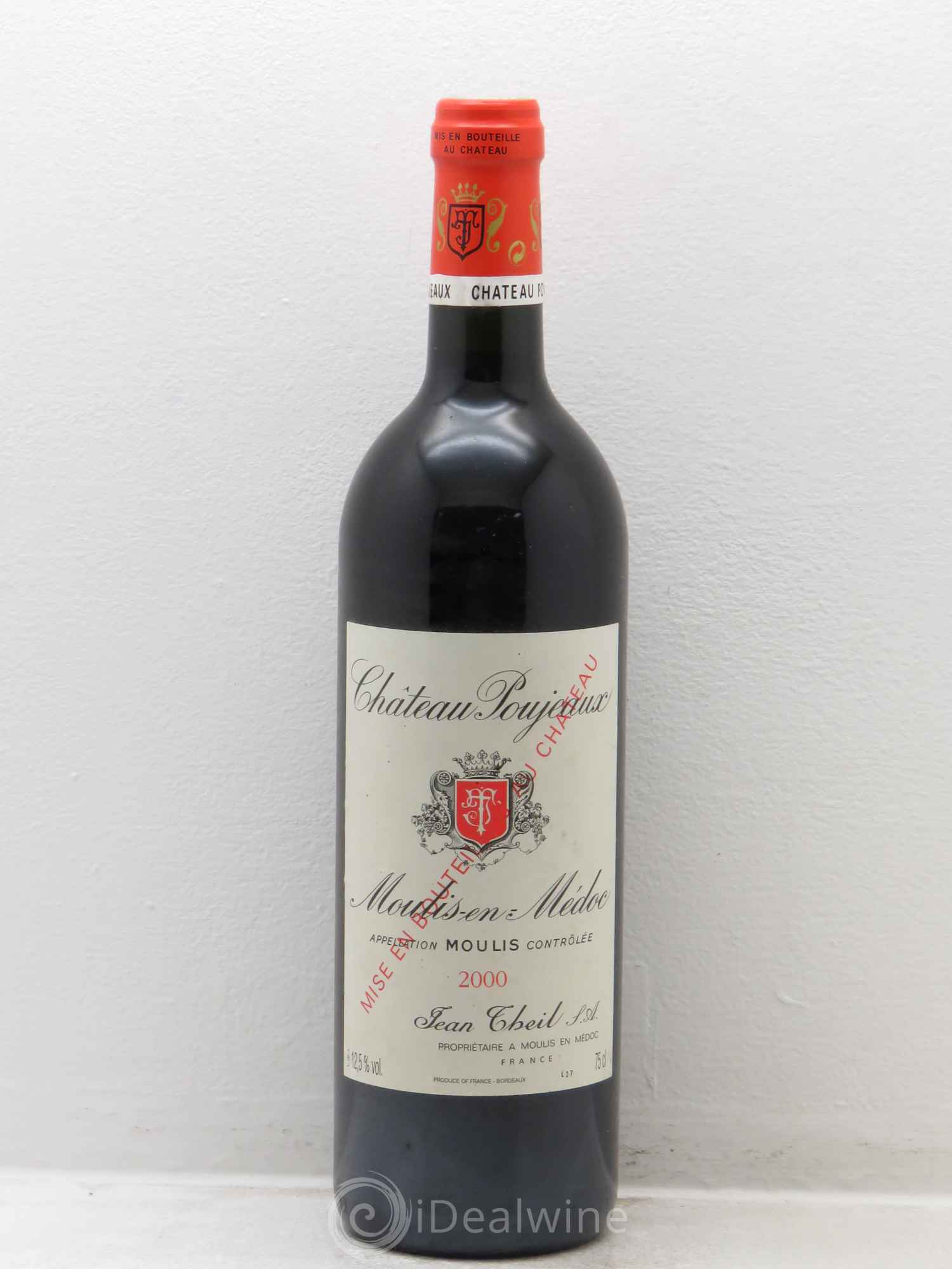Château Poujeaux 2000 - Lot de 6 bouteilles - 0